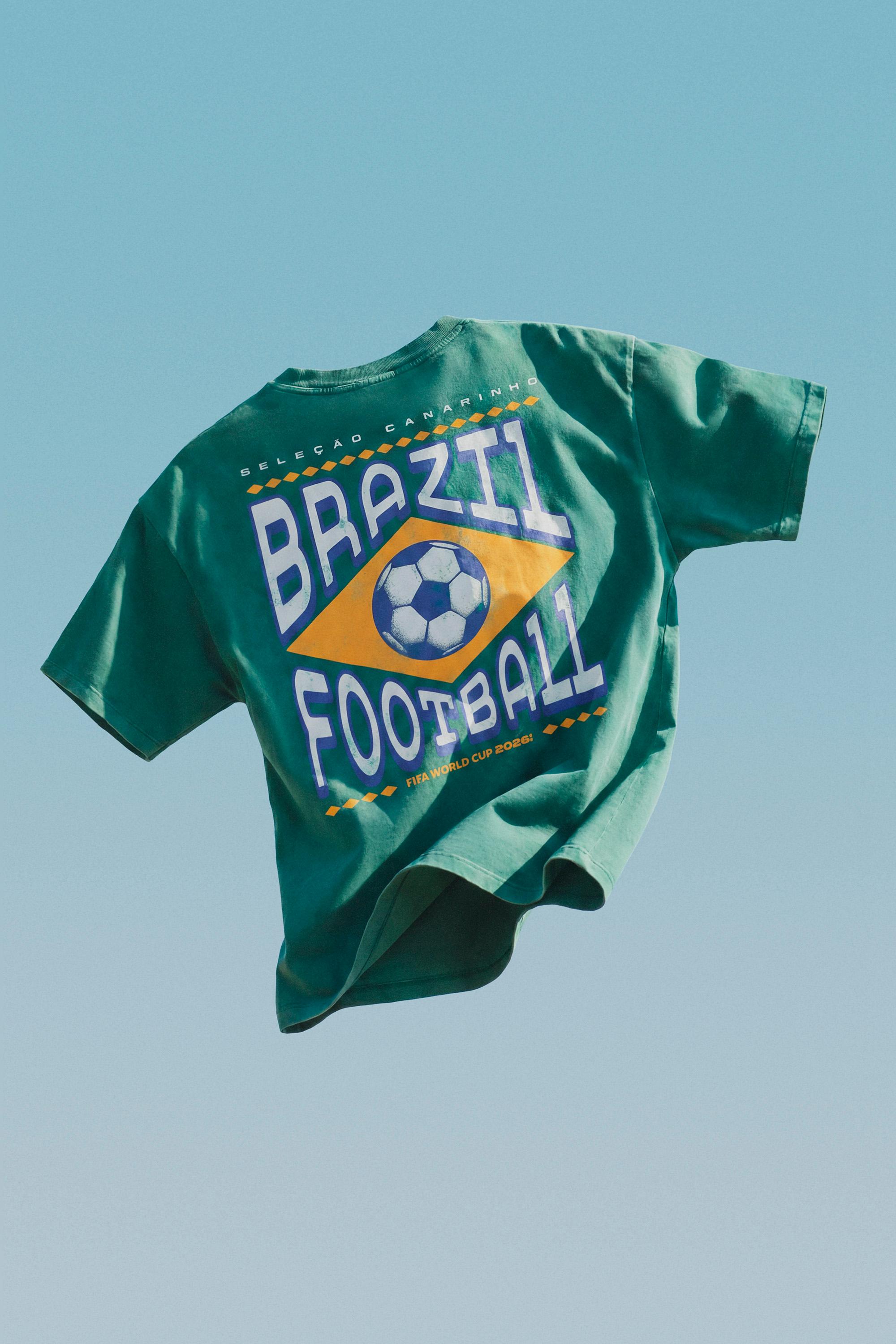 Men's | Brazil FIFA World Cup TM 2026 Official Licensed Product T-Shirt — GREEN