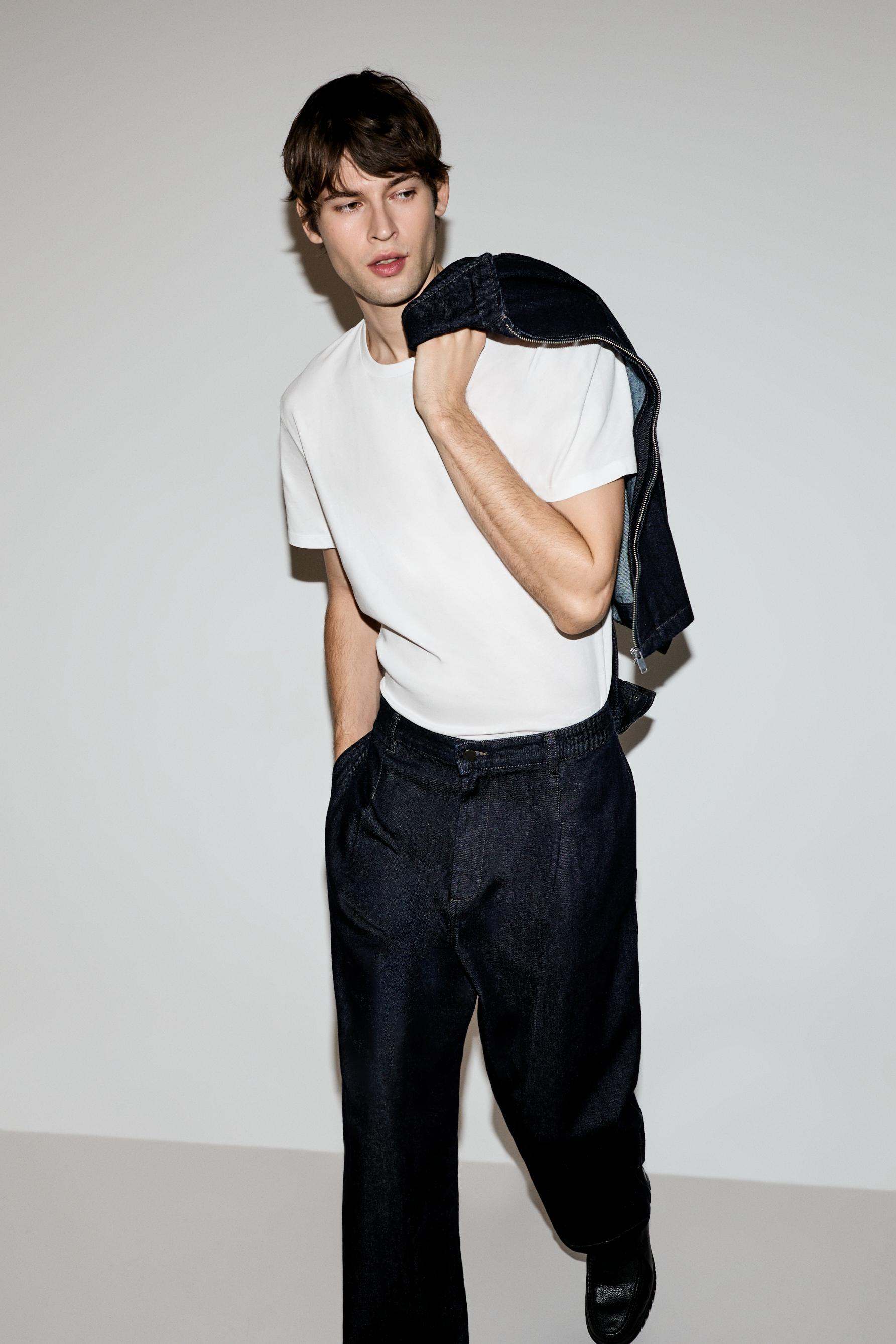 2-pack of basic T-shirts — WHITE