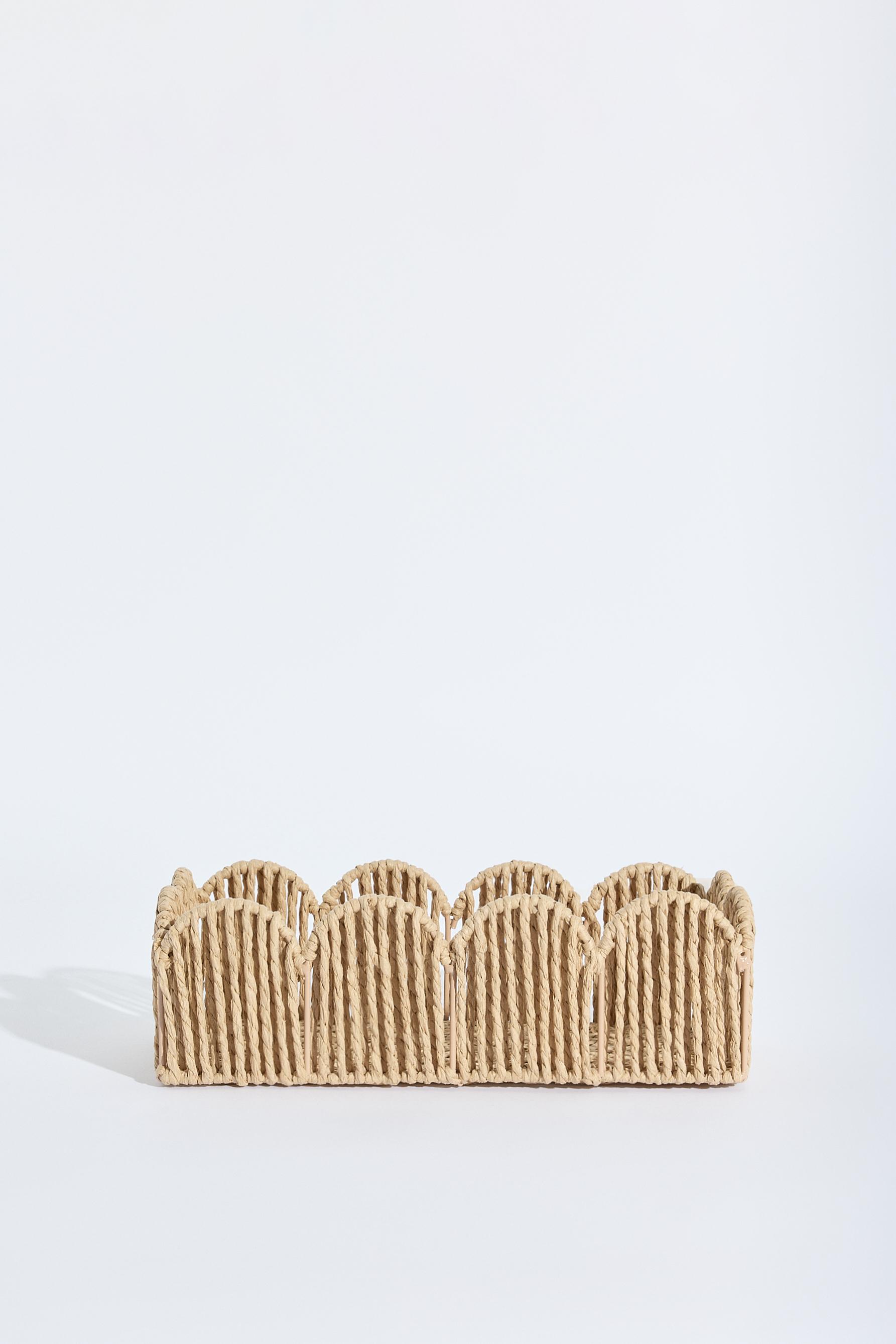 Cesta rectangular ondas 31 cm