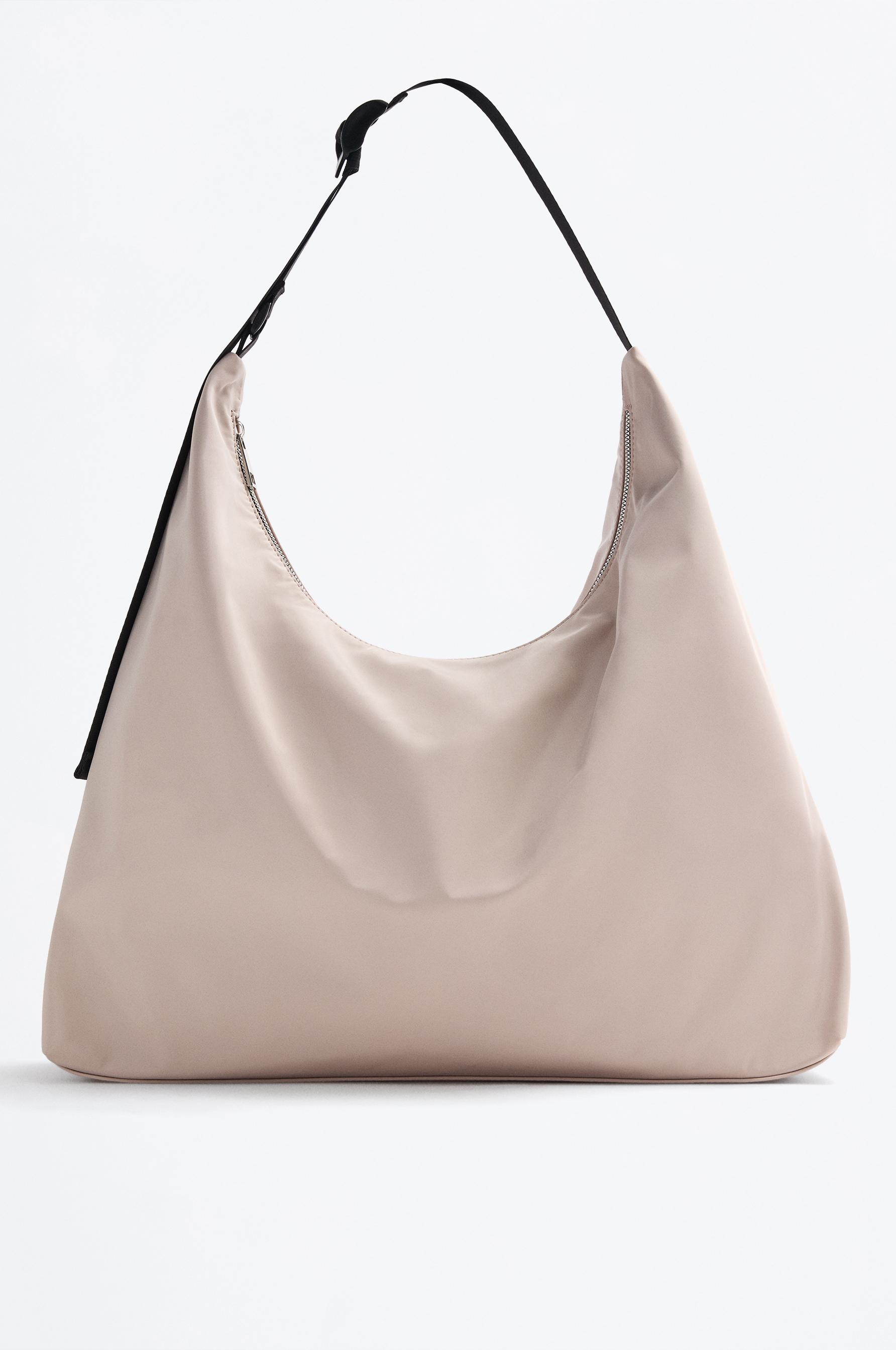 Bolso saco nailon cinturón