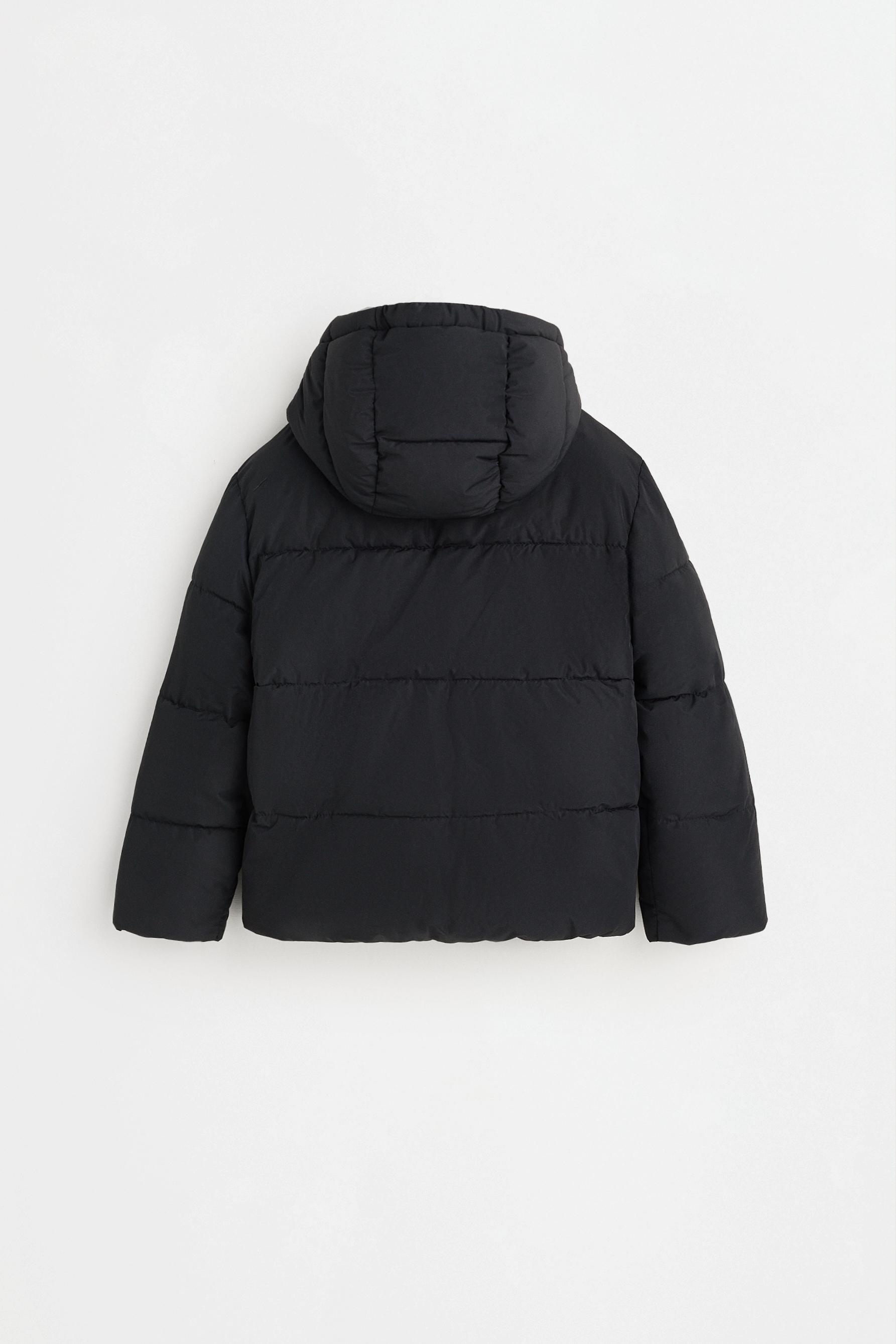 Quilted jacket — BLACK