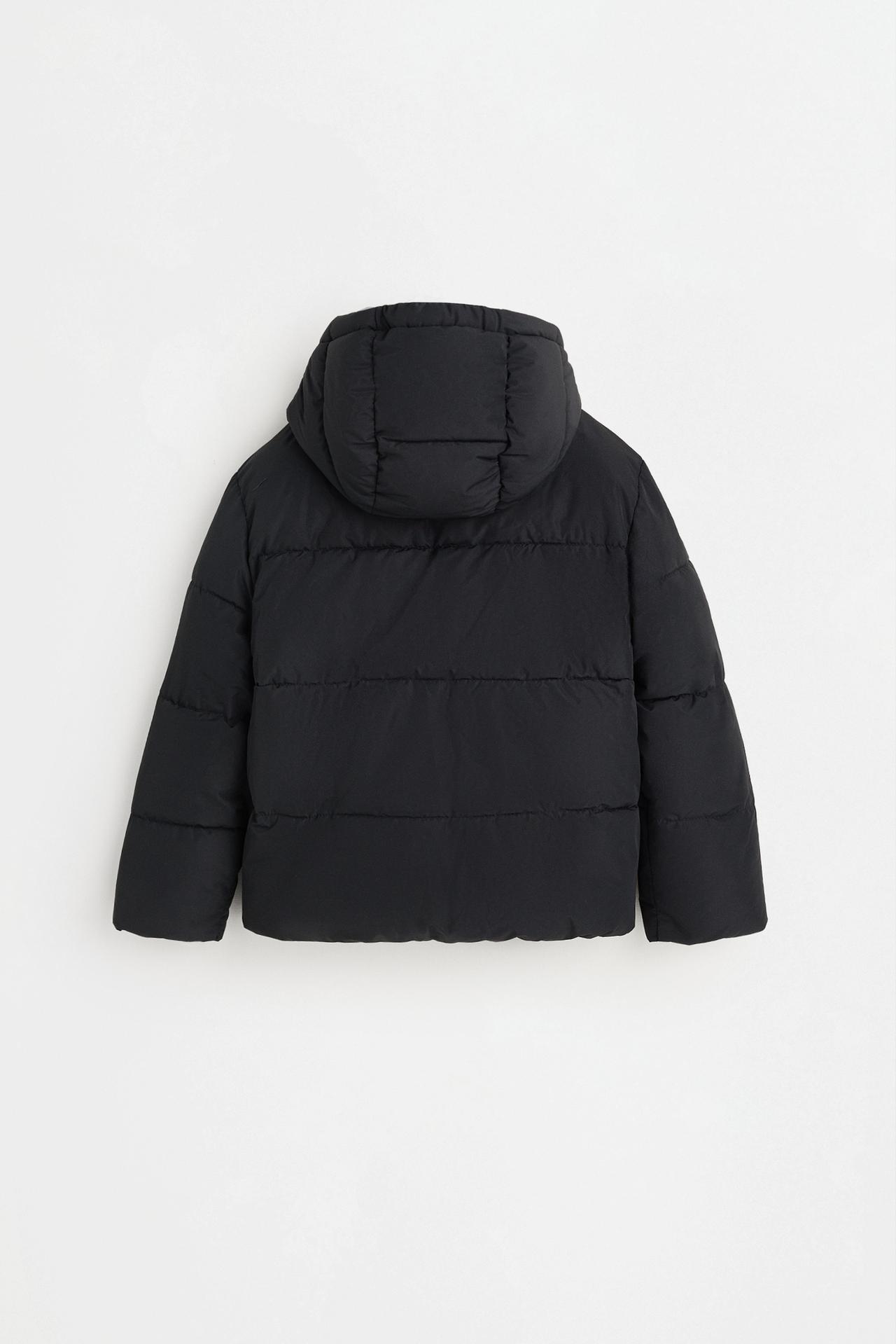 Quilted jacket — BLACK
