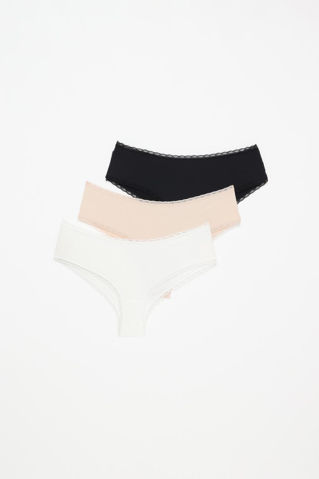 3-Pack of microfibre hipster briefs