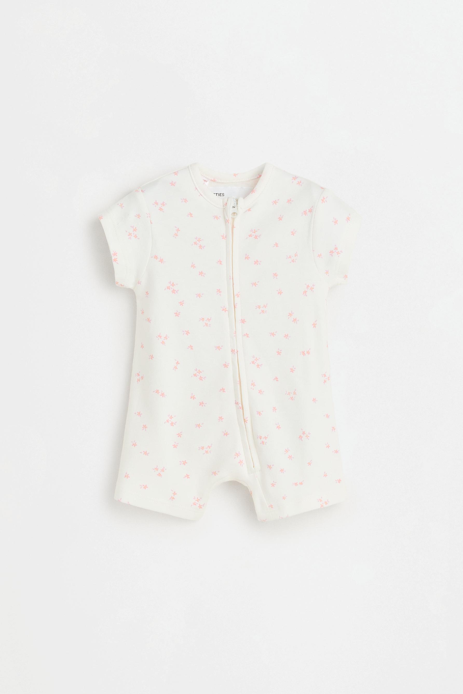 Interlock sleepsuit — PINK