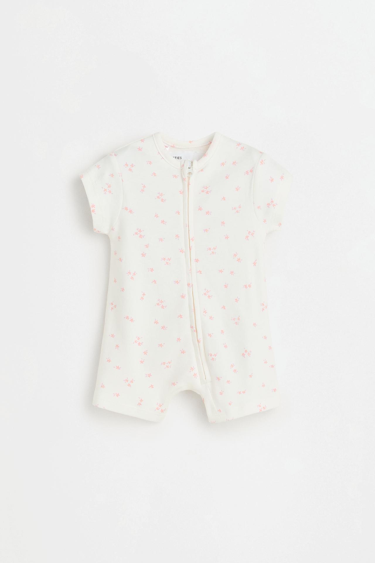 Interlock sleepsuit — PINK