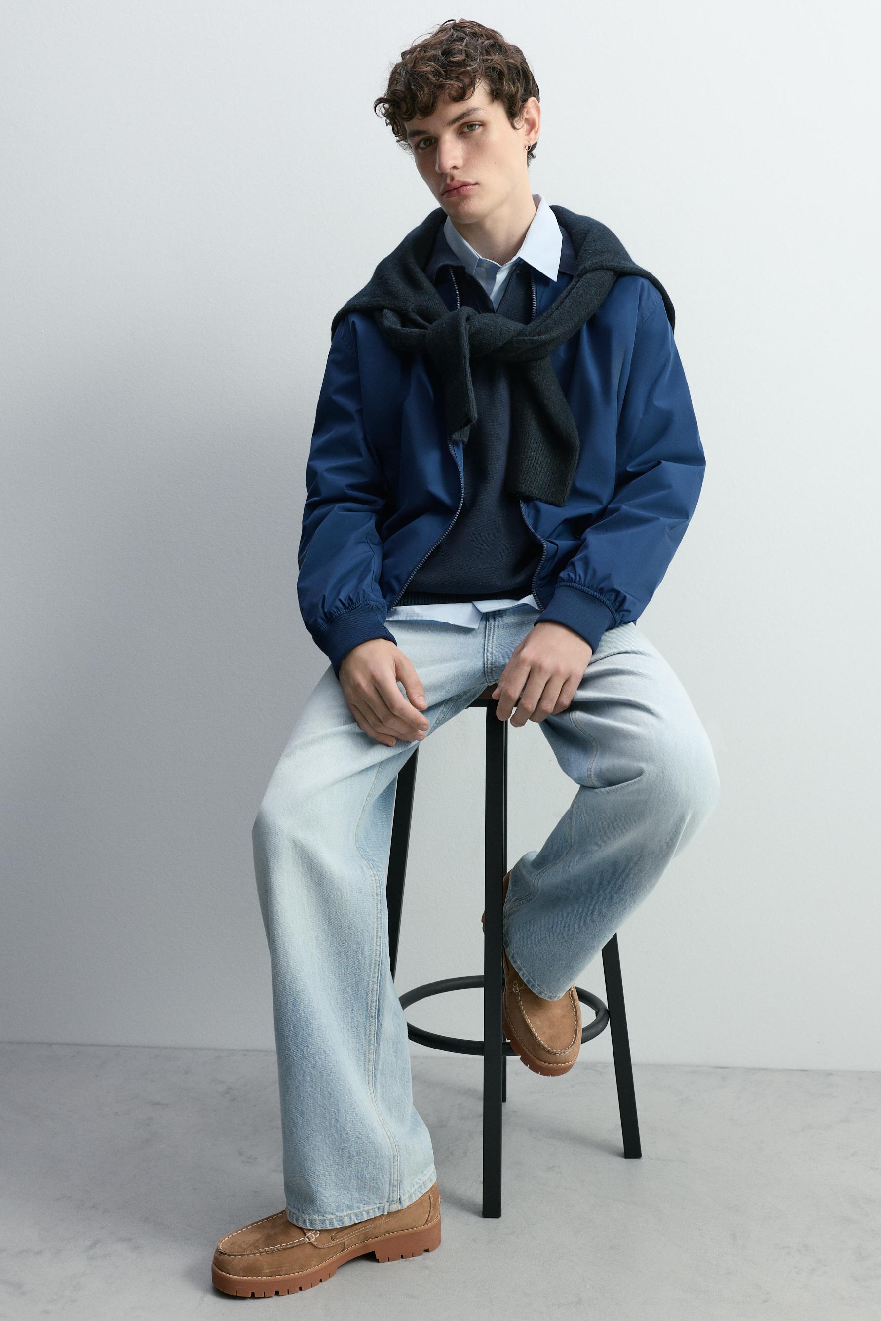 Bomber jacket — DARK NAVY
