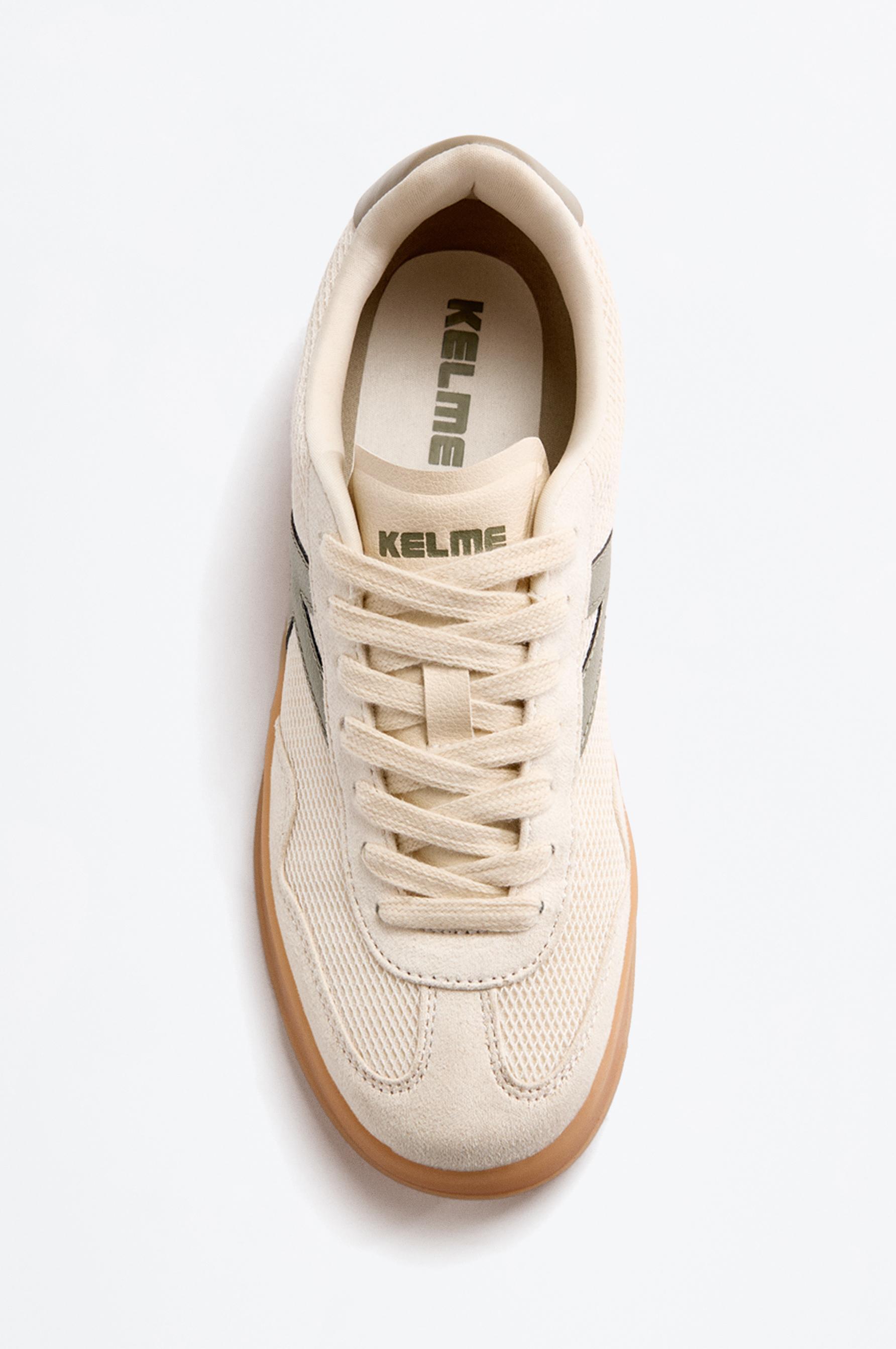 Lefties Ekru Lefties Kelme retro spor ayakkabı