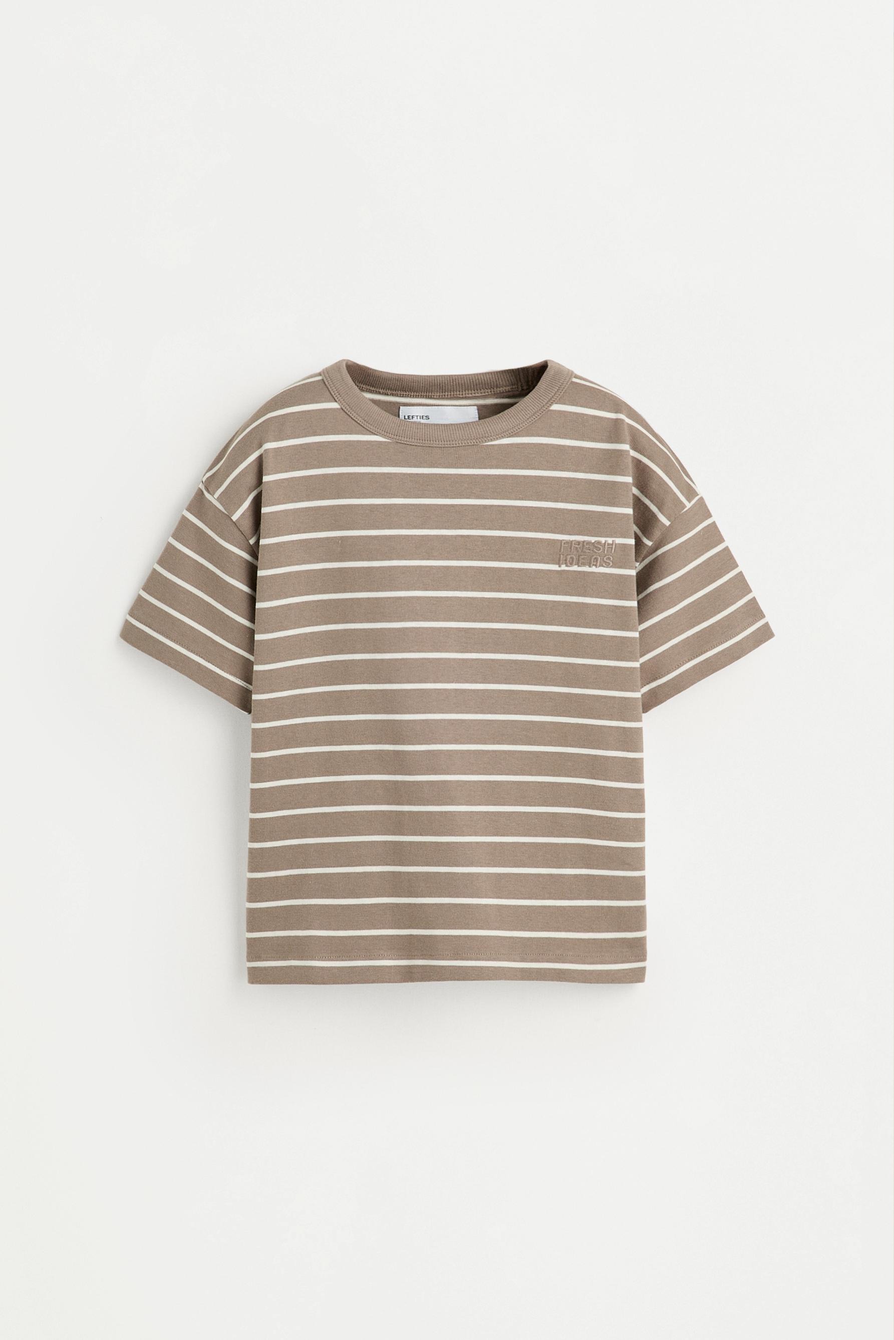 Heavy striped T-shirt — OCHRE