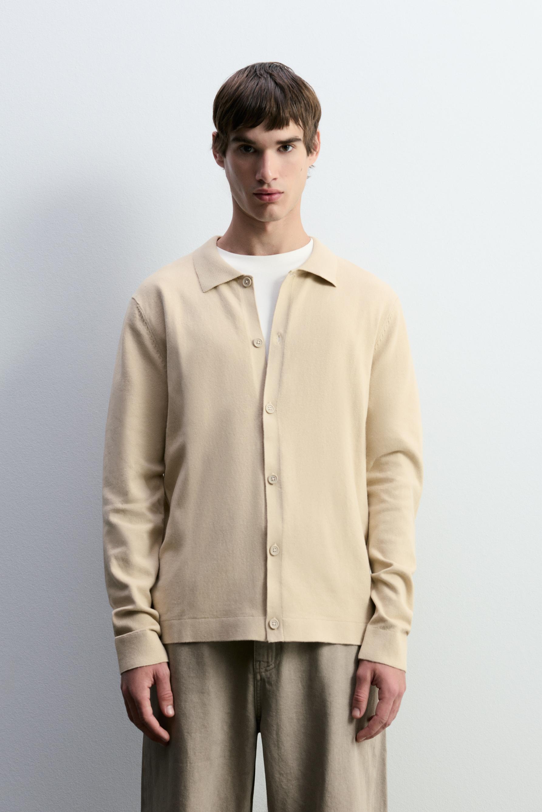 Chaqueta botones punto