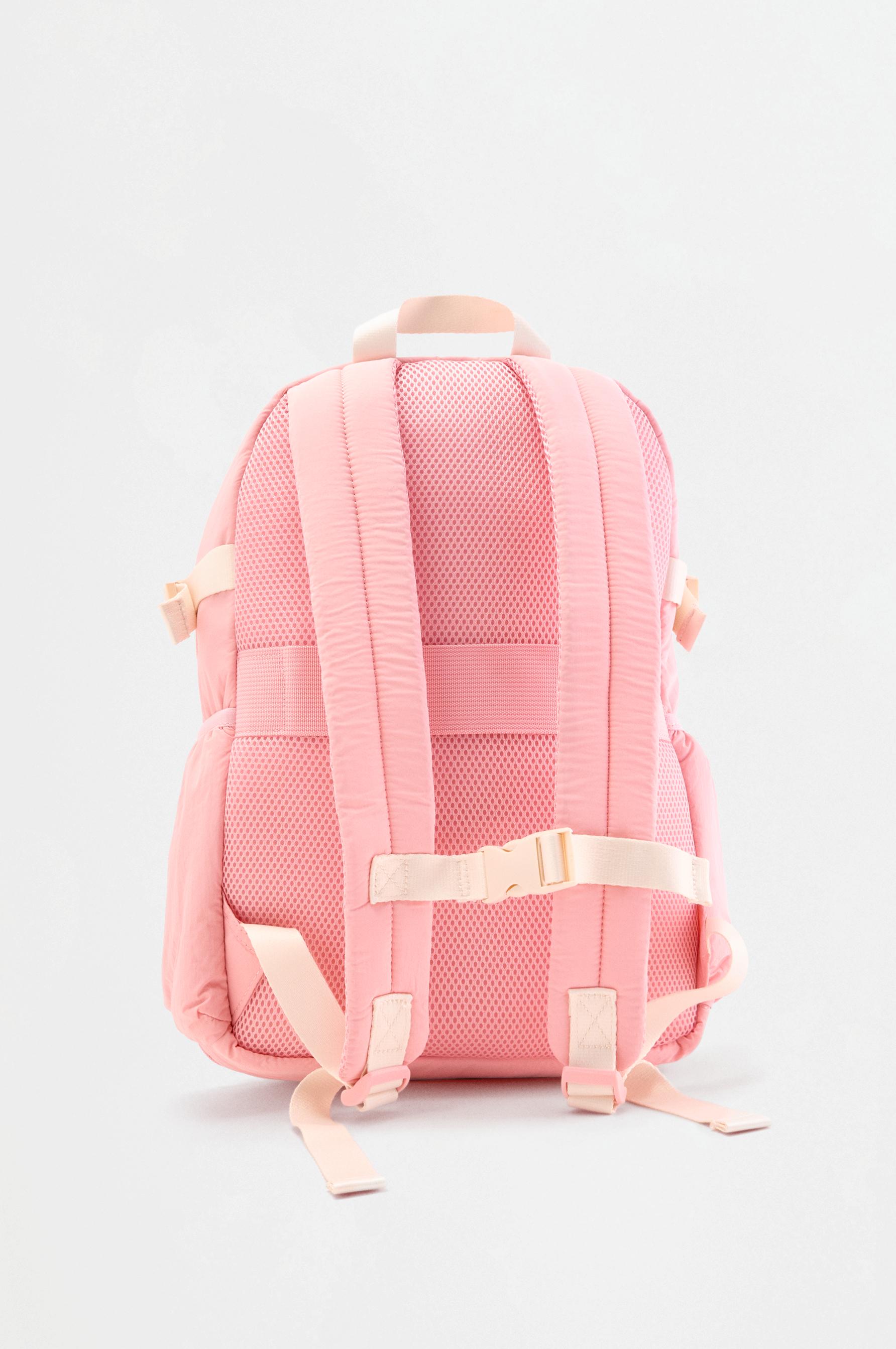 Kuromi Multi-Pocket Backpack ©SANRIO — ECRU