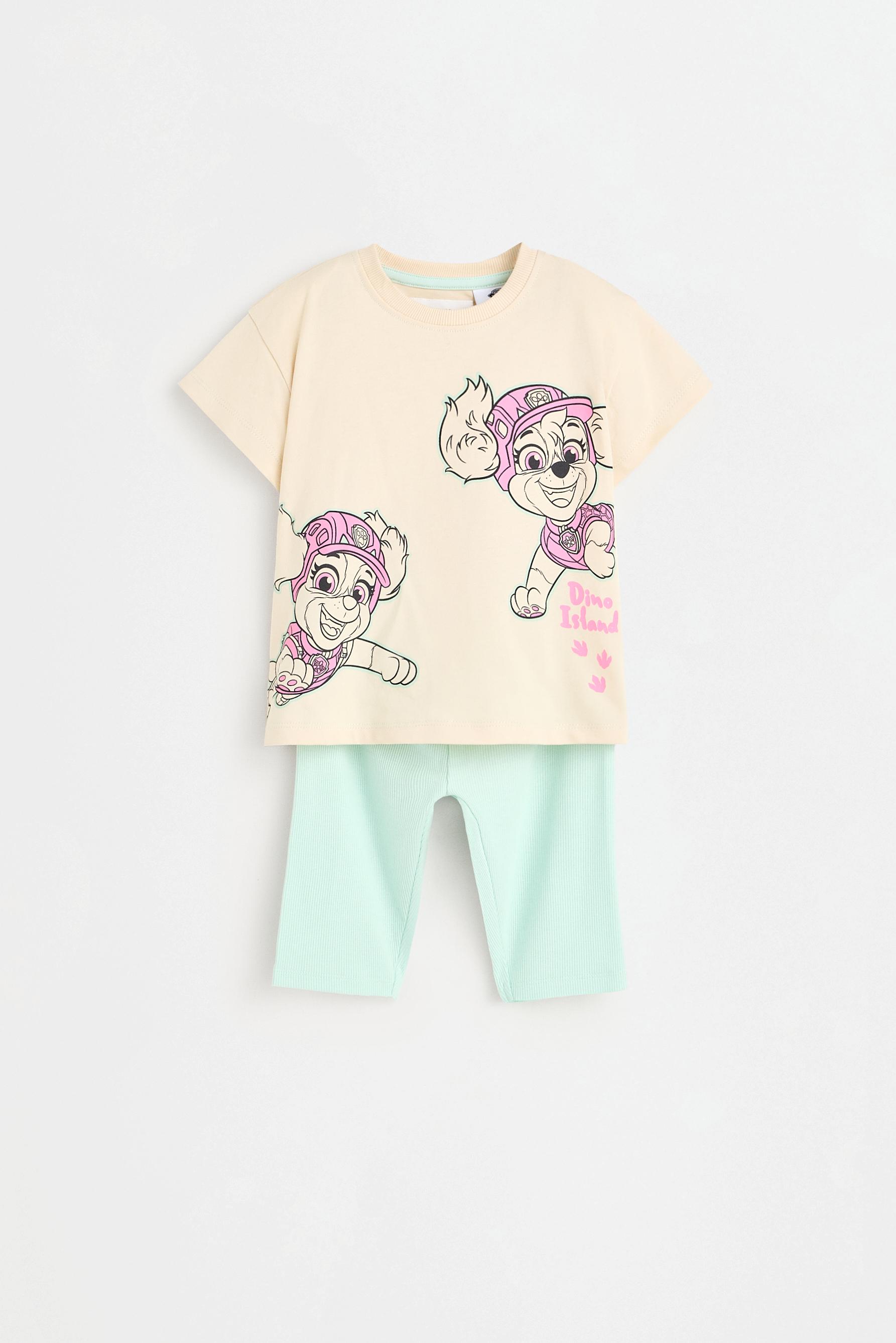 Paw Patrol ©Nickelodeon T-shirt and leggings co-ord — SAND