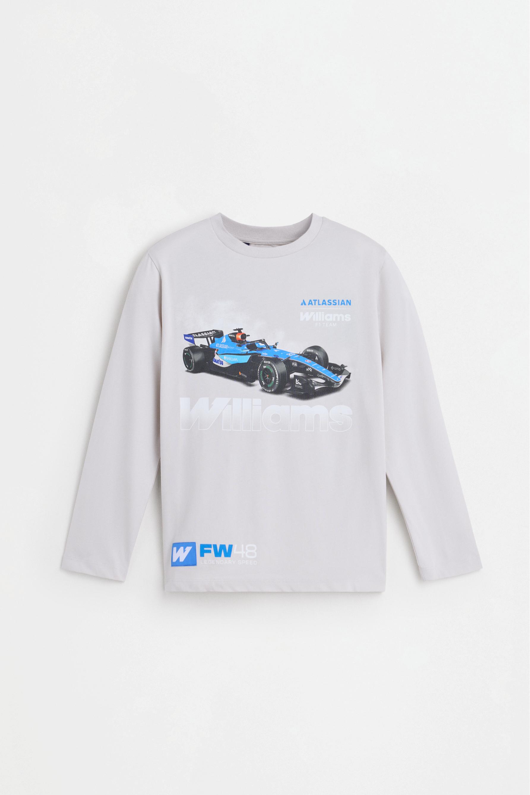 ©2026 Williams T-shirt — PALE GREY