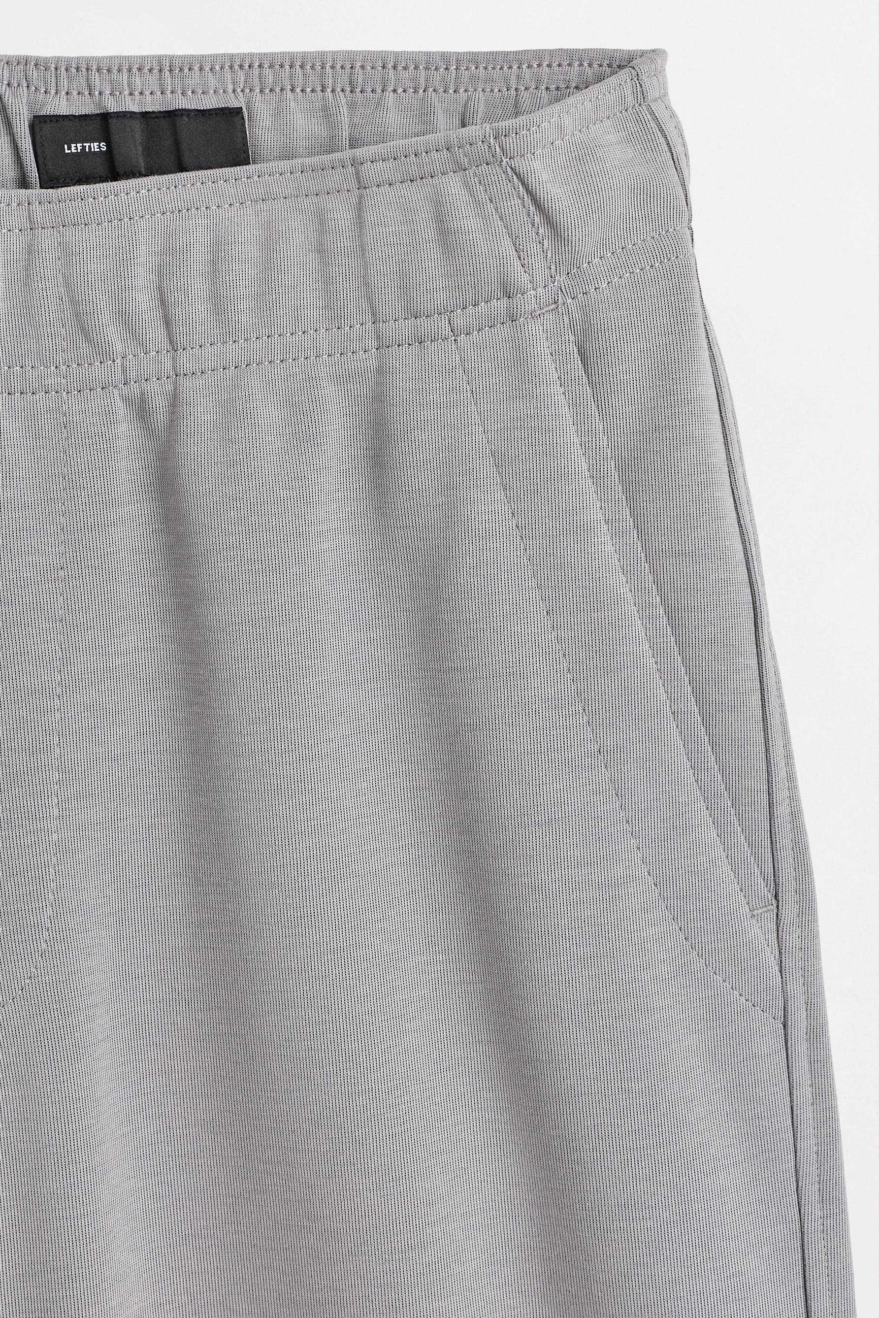 Interlock baggy joggers — MEDIUM GREY