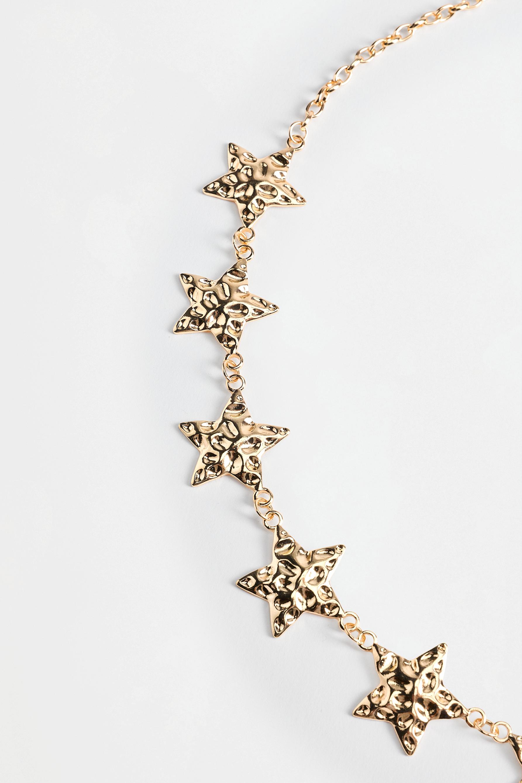 Star chain belt — GOLDEN