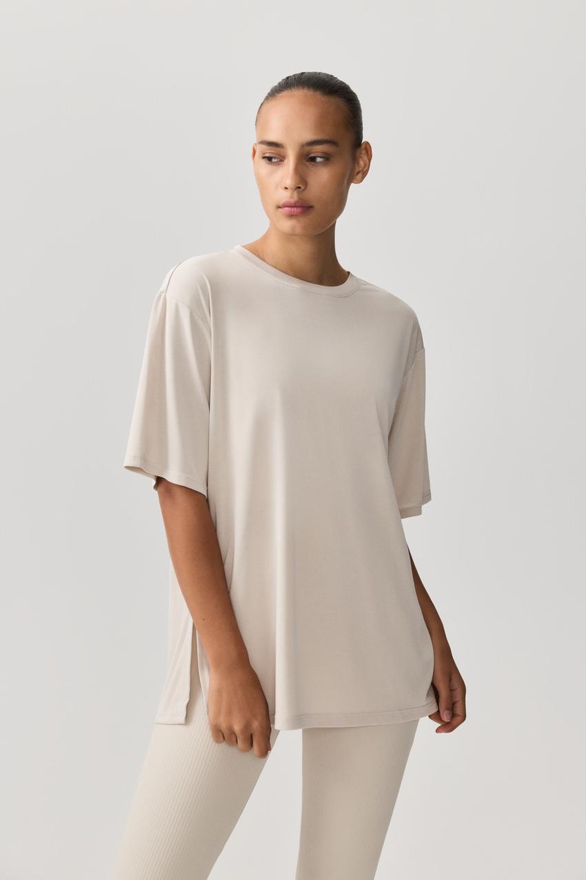 Camiseta fluida manga corta Tops Deportivos Ropa Deportiva