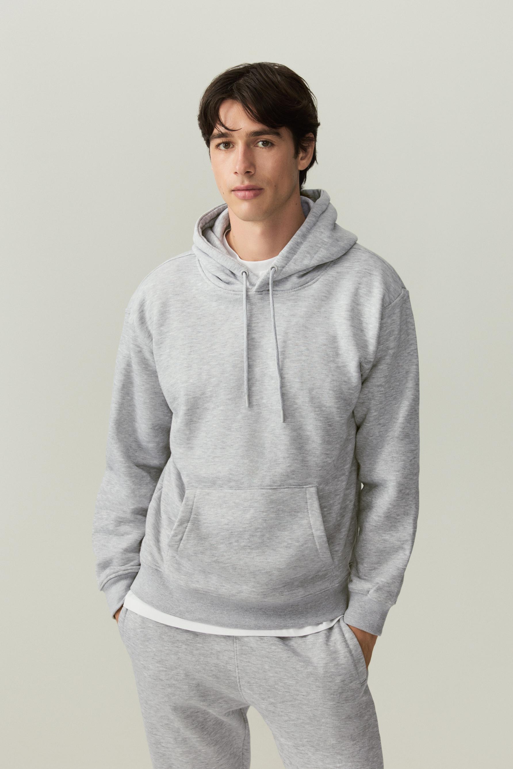 Sudadera básica capucha