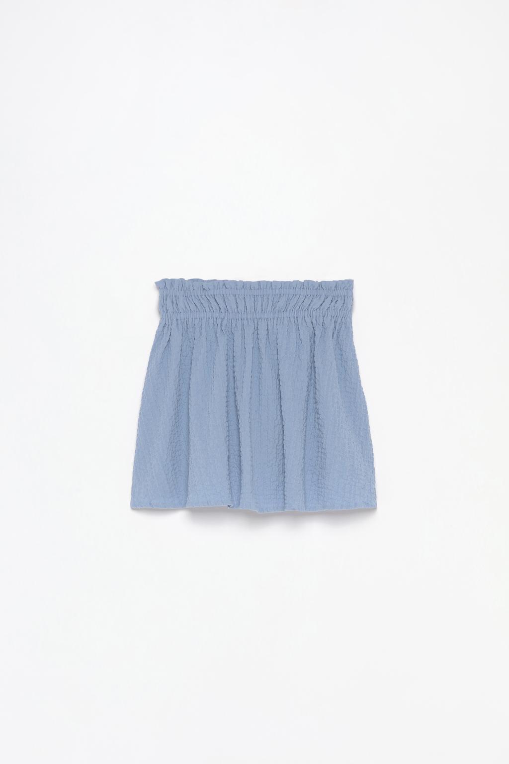 Textured skirt