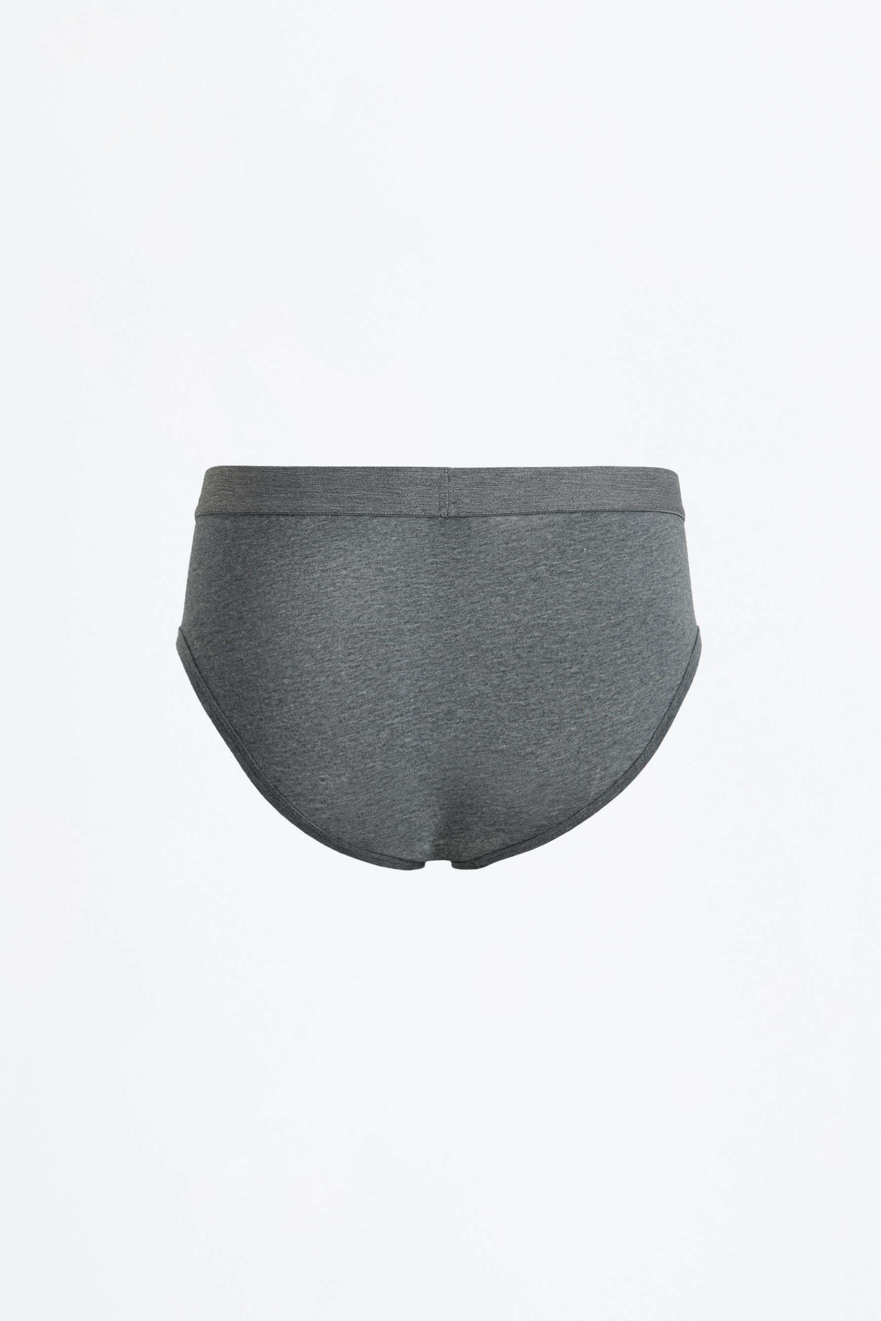 Briefs (3-Pack) — GREY