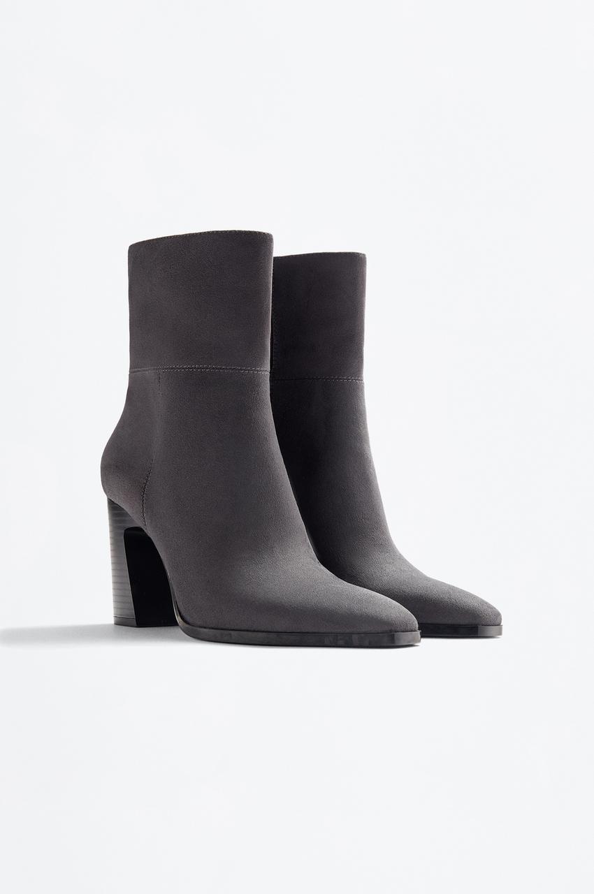 Calçado Botim Salto Botim Salto Médio Calçado Sameiro Store