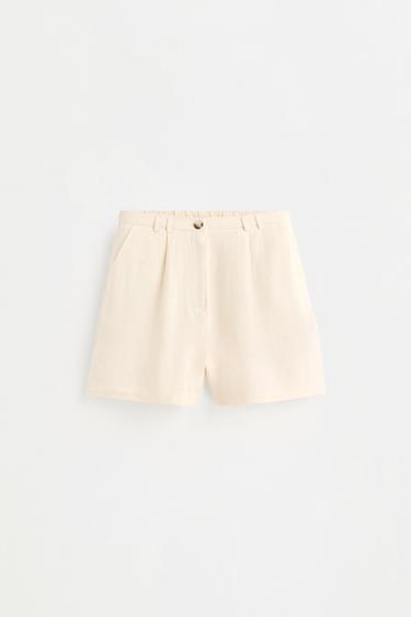 Rustic Bermuda shorts — BEIGE 6