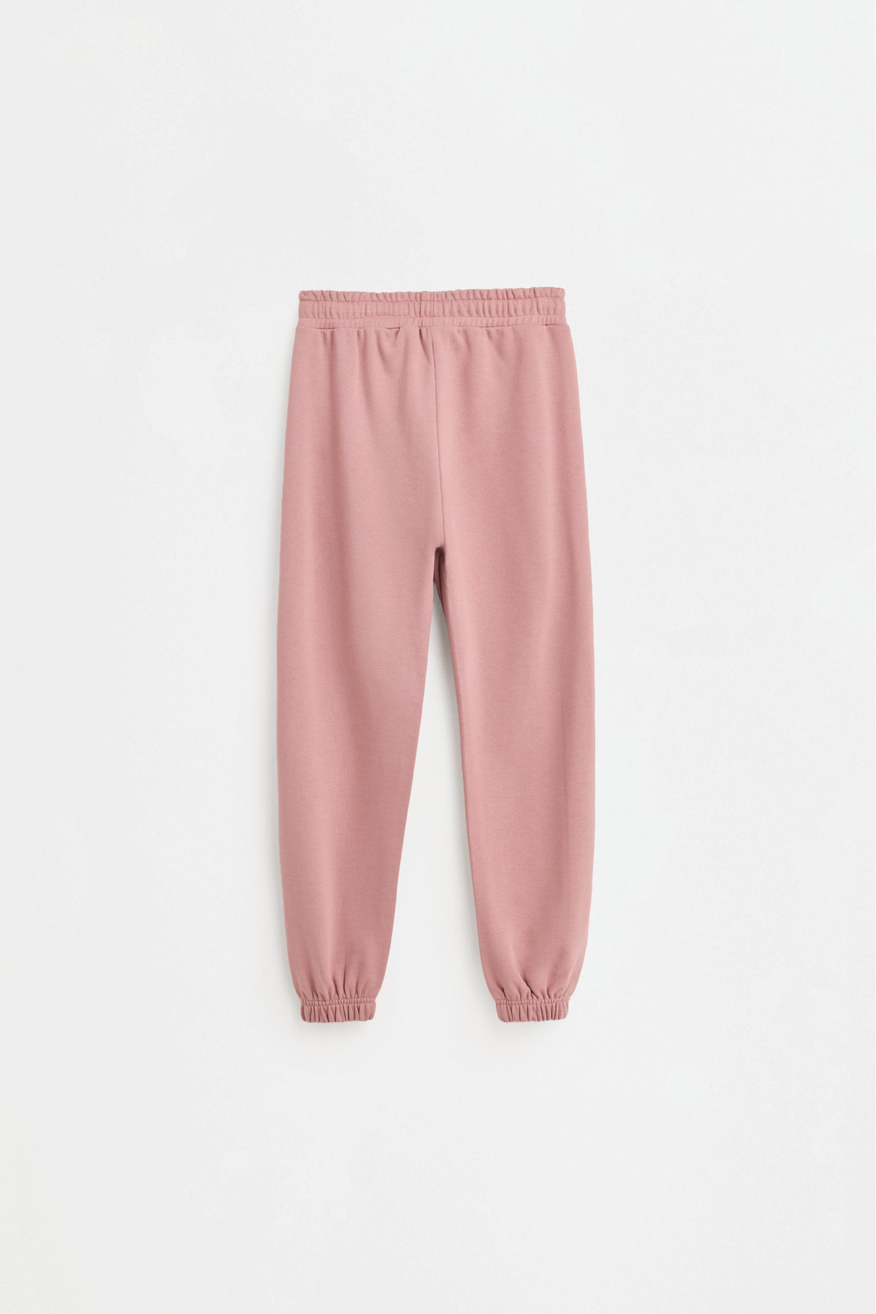 Plush joggers — ROSE PINK