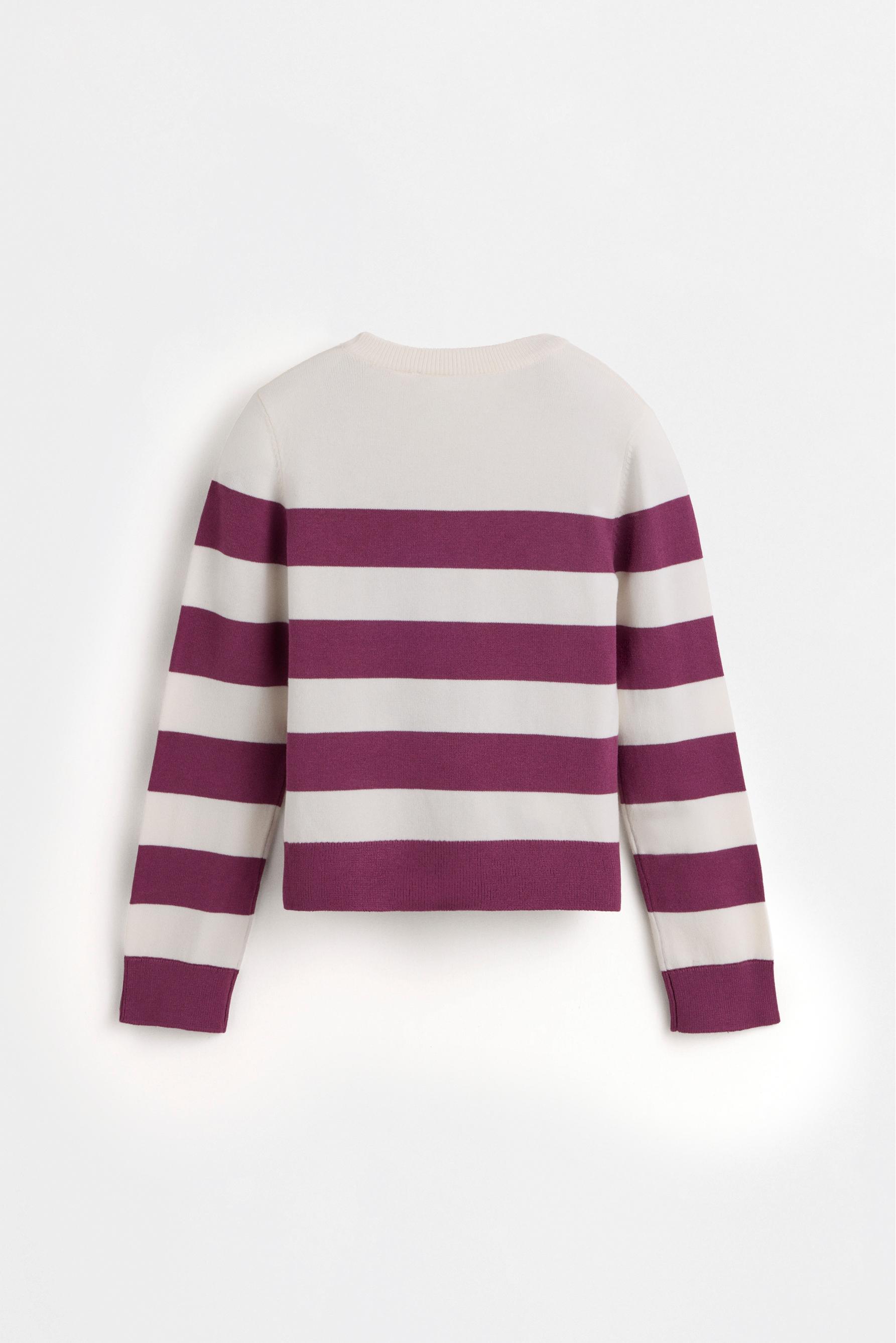 Knit sweater — STRIPED