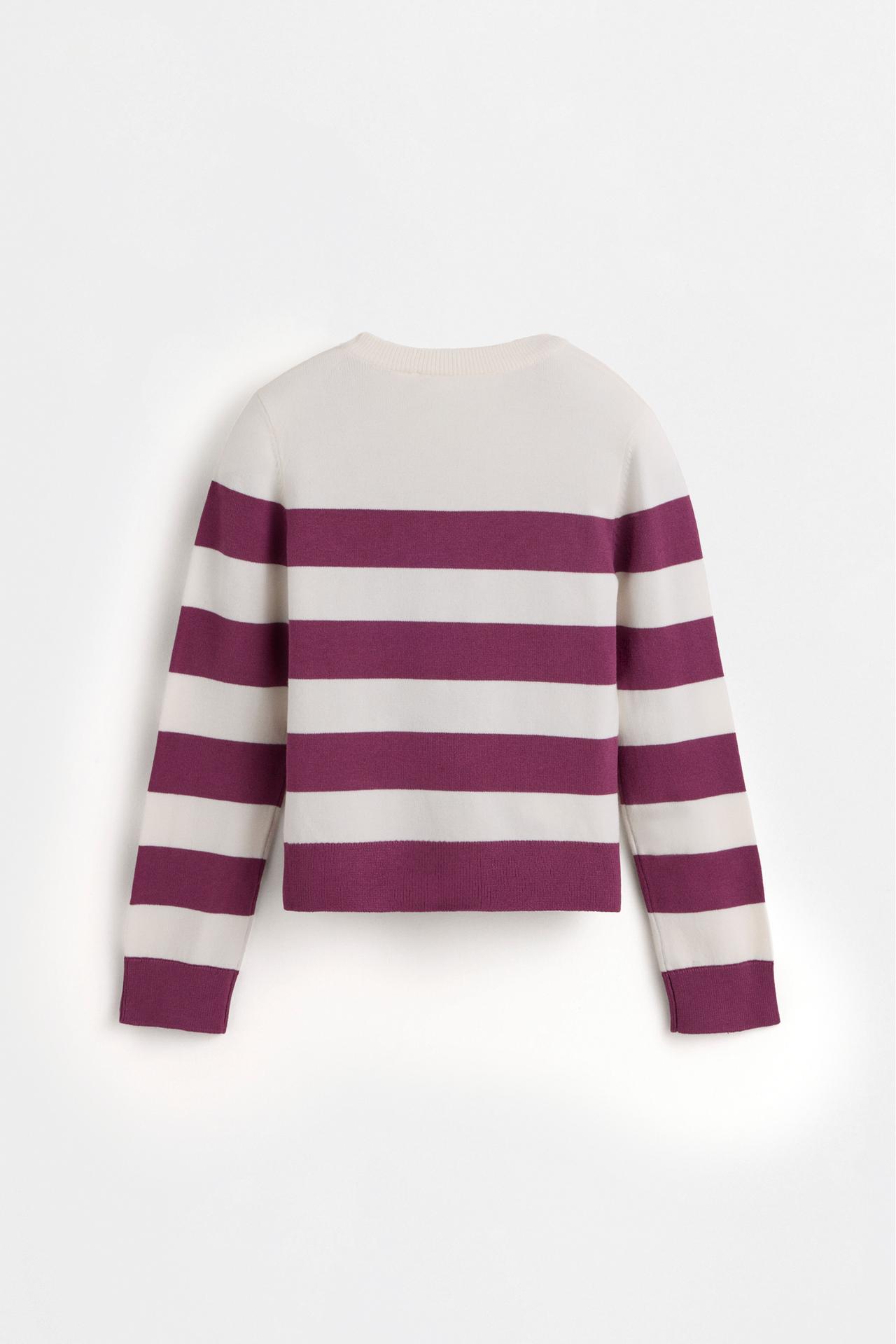 Knit sweater — STRIPED