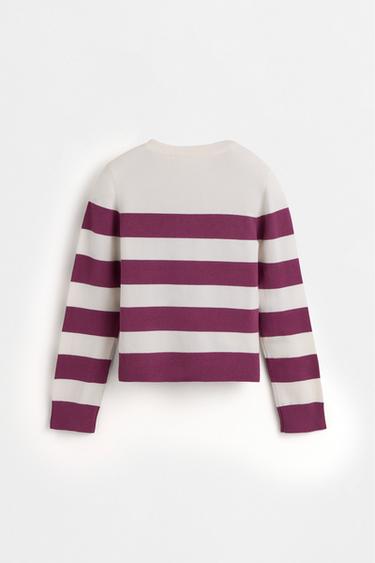 Knit sweater — STRIPED 3