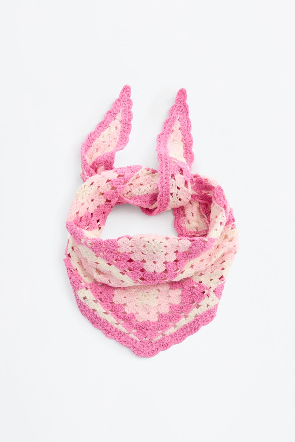 Bandana-zapia, crochet-ehunezkoa