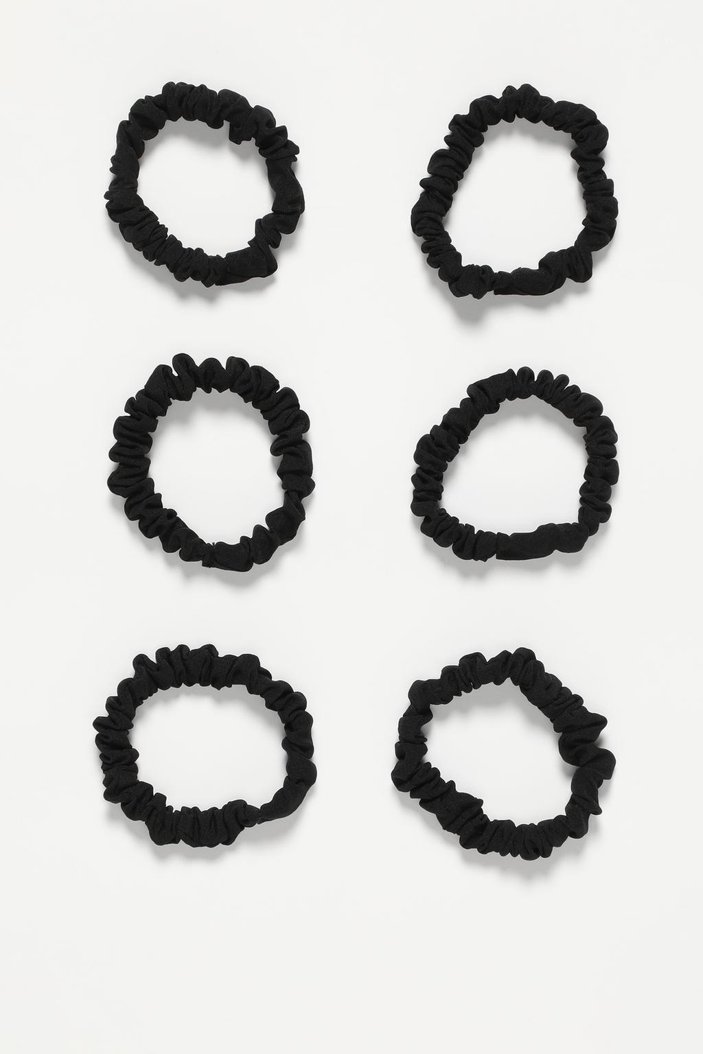 Pack de 6 scrunchies básicos