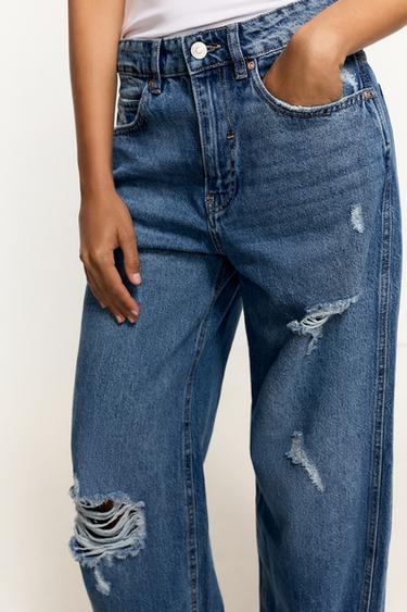 Distressed baggy jeans — INDIGO 3