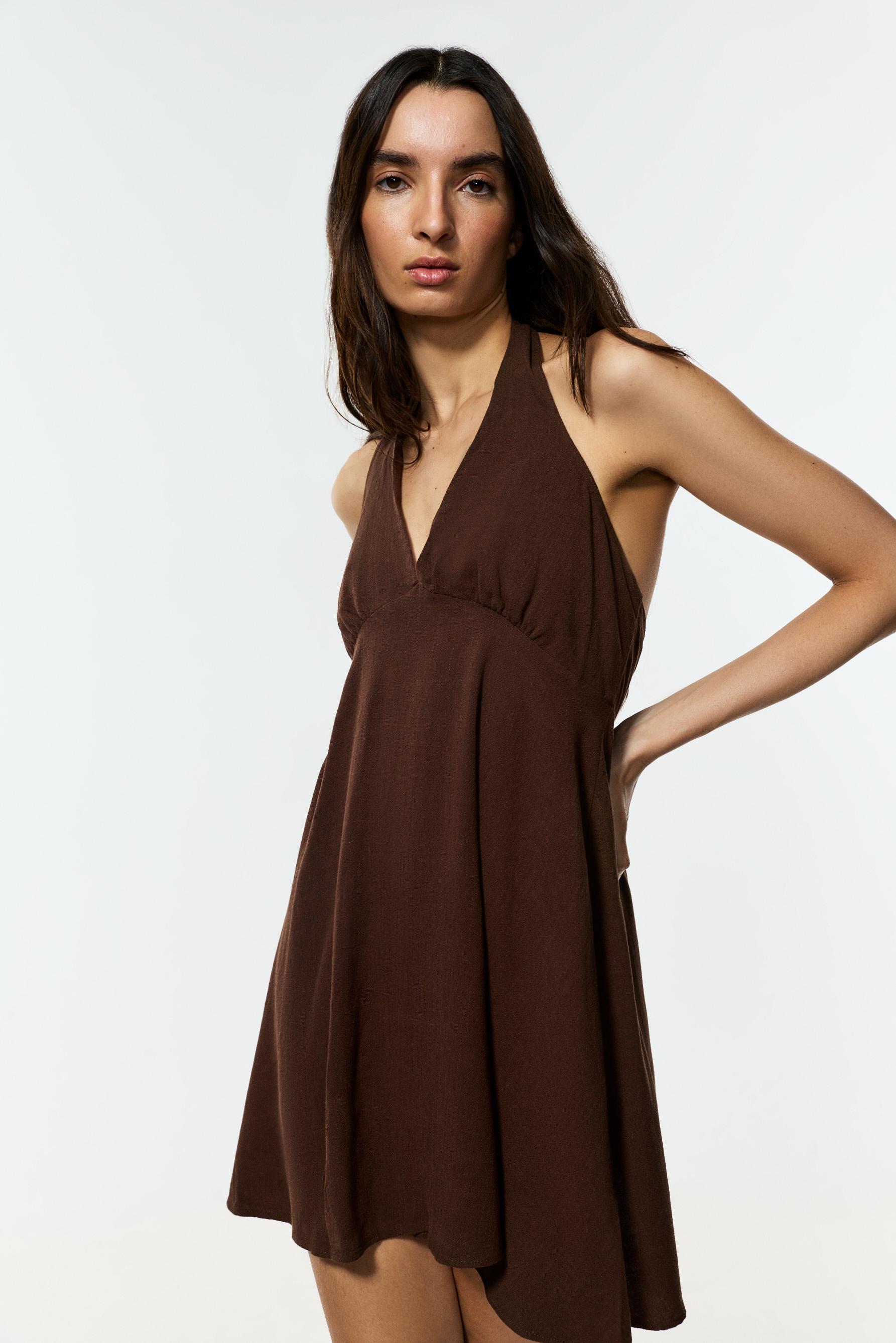 Rustic short dress — OCHRE