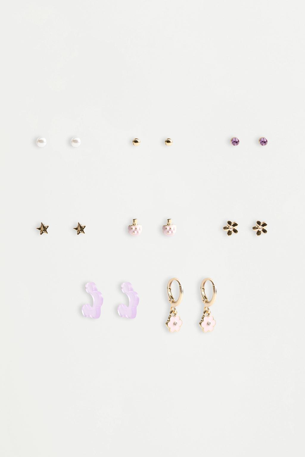 Assorted Earrings (8-Pack) – Lefties – صورة المنتج