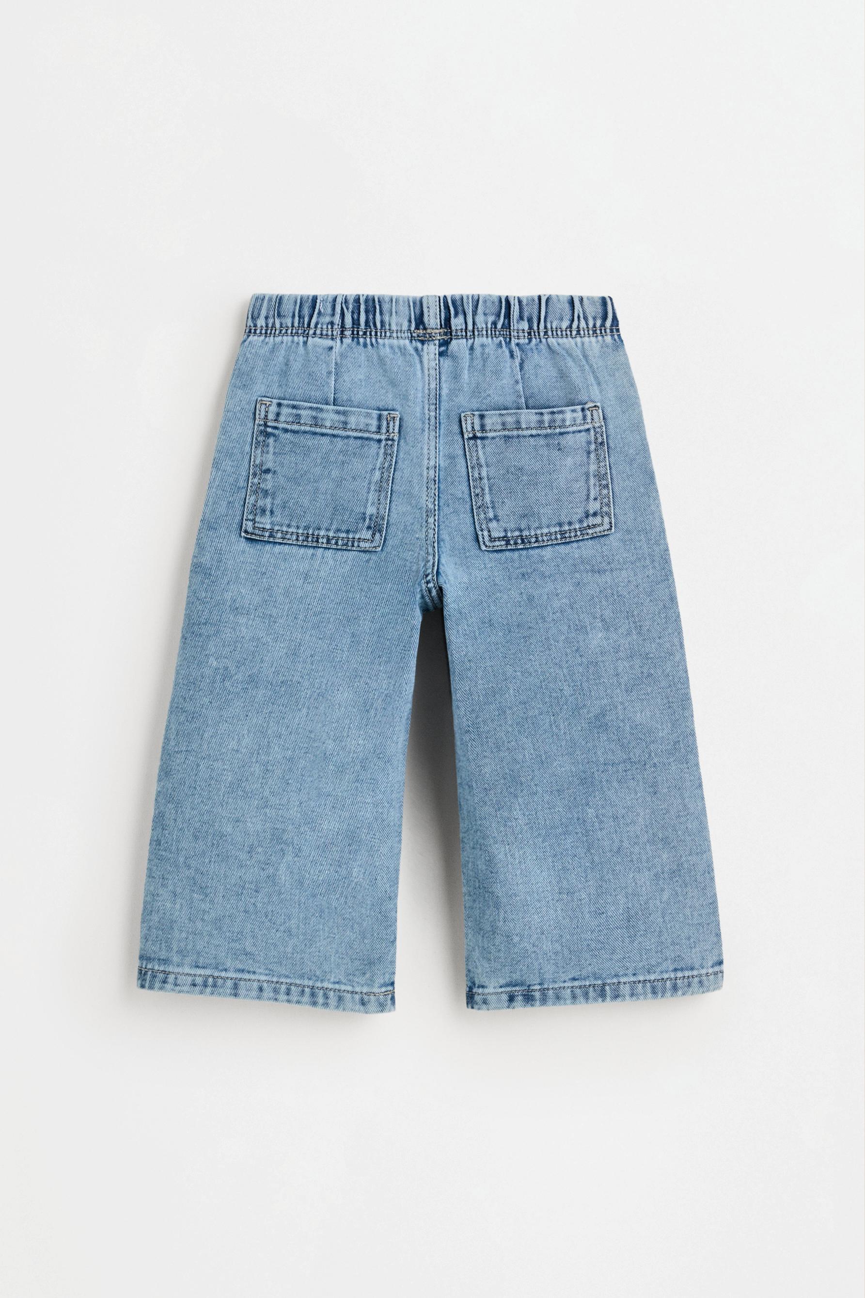 Wide-leg jeans — BLUE