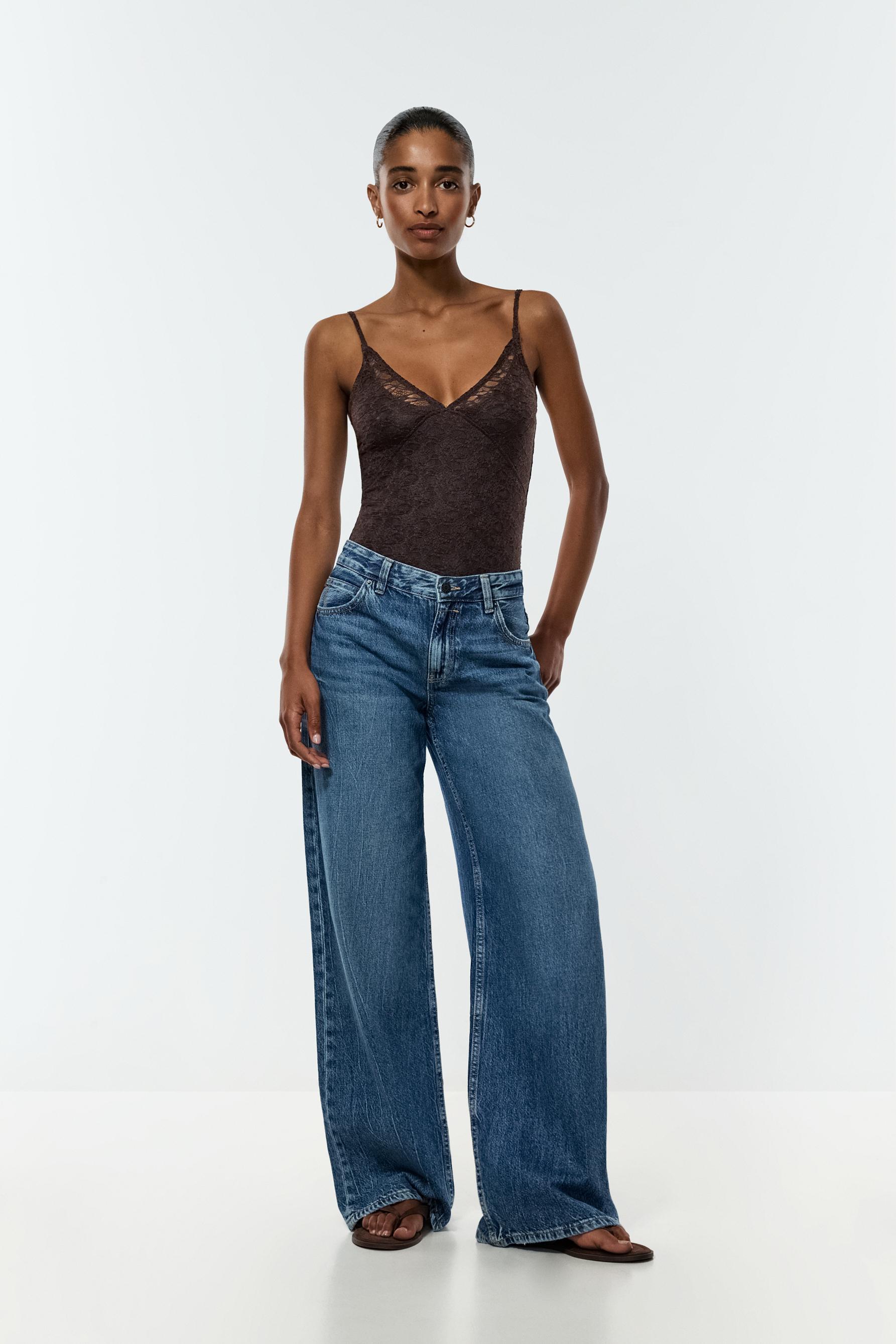 Lace bodysuit — CHOCOLATE