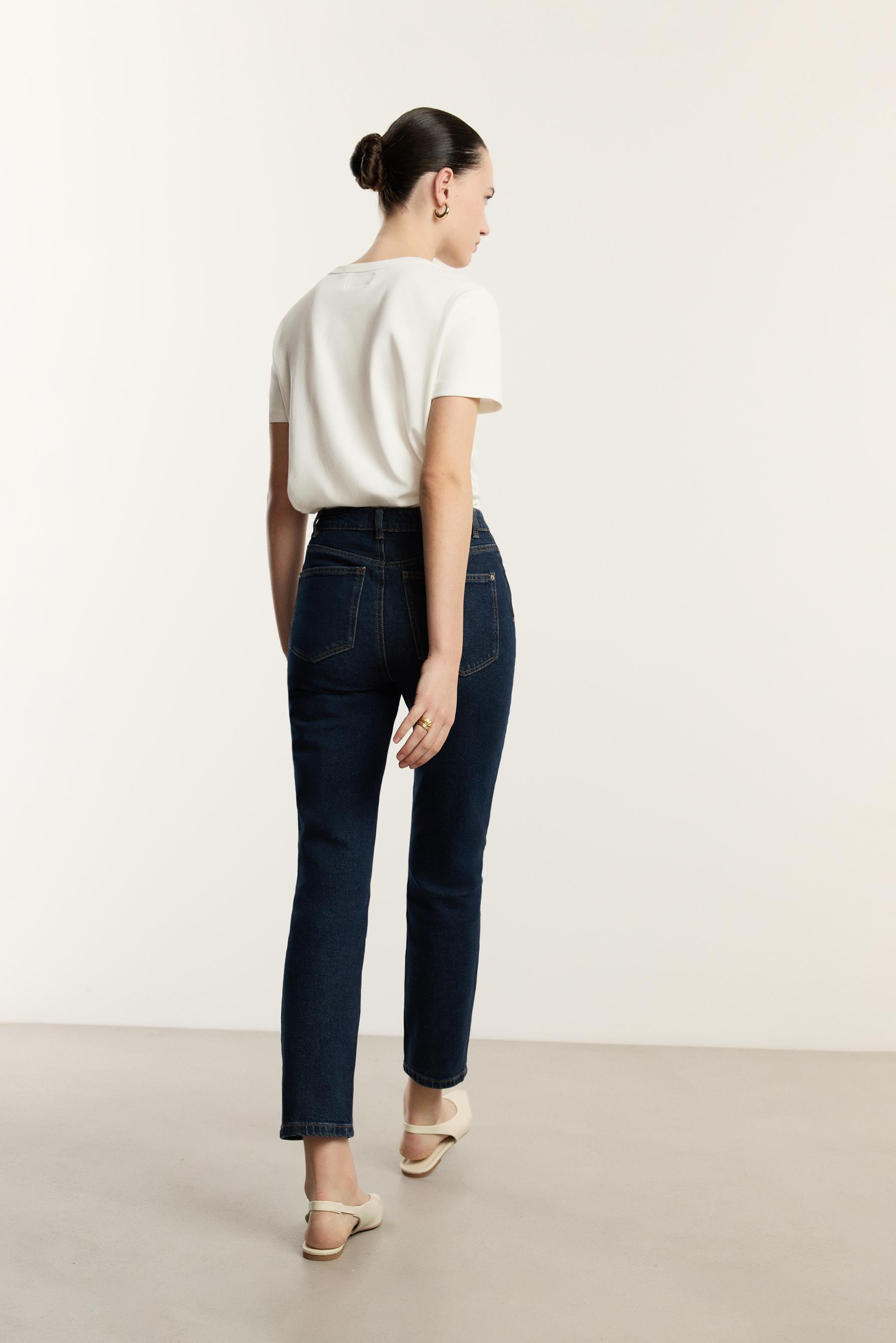 Mom fit jeans — BLUE