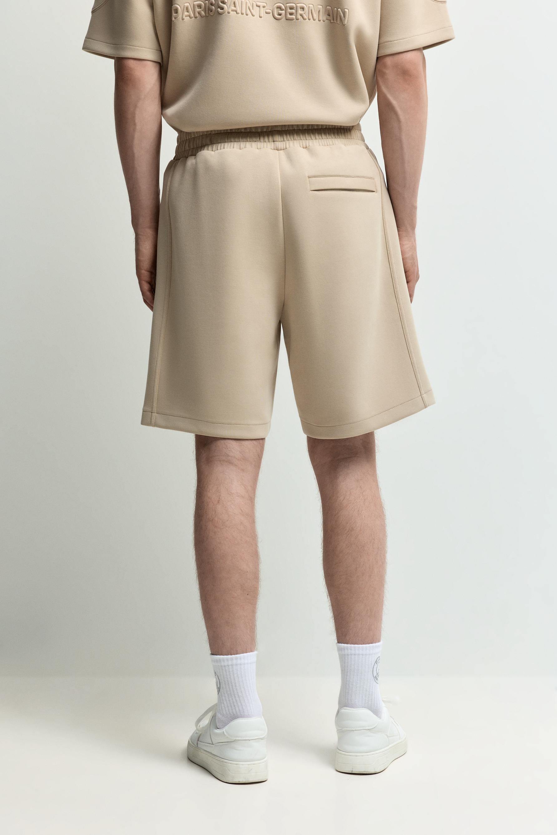 Paris Saint-Germain x Lefties interlock Bermuda shorts — BISCUIT