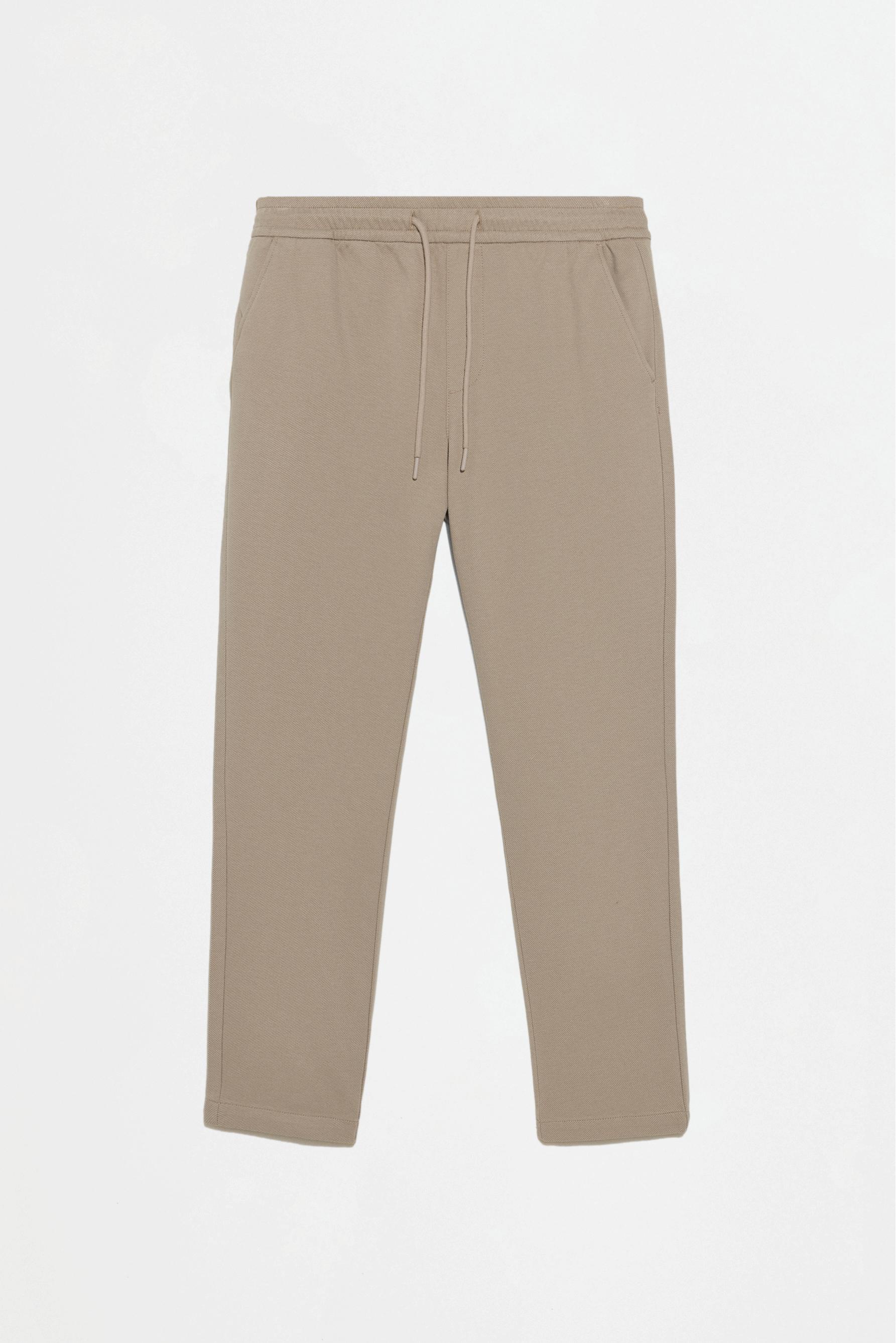 Textured joggers — ECRU