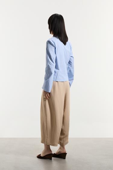 Knotted shirt — BLUE 4