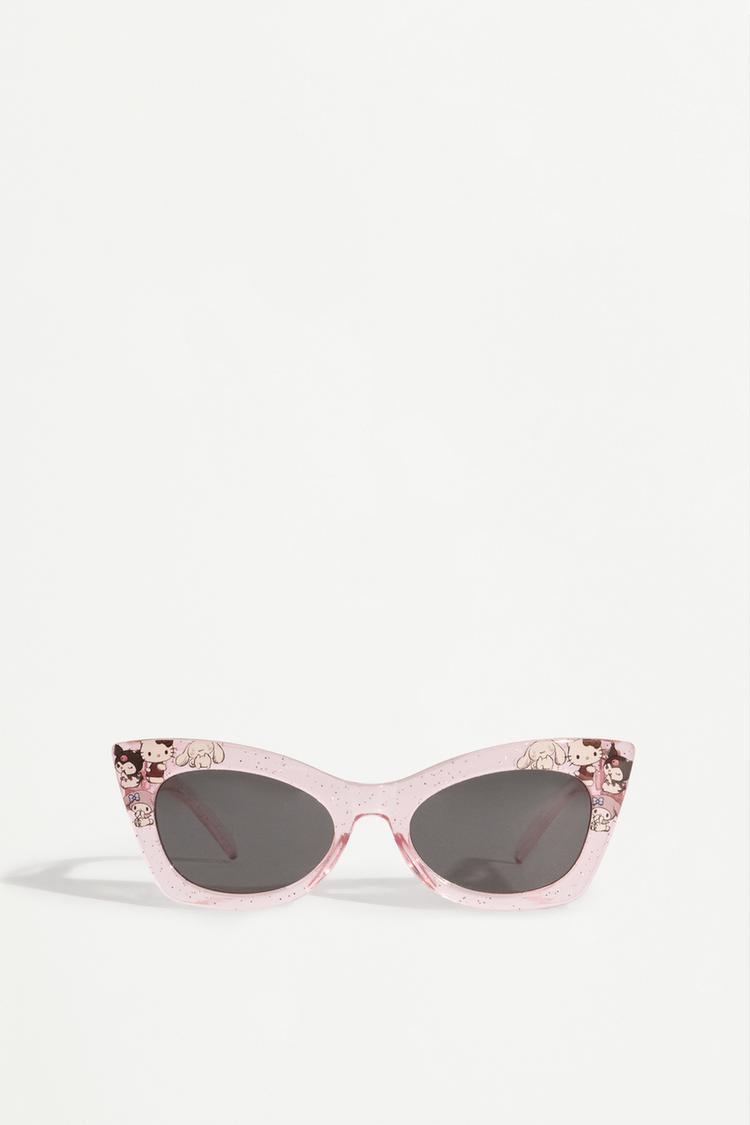 Hello Kitty ©SANRIO eye cat glasses — PALE PINK