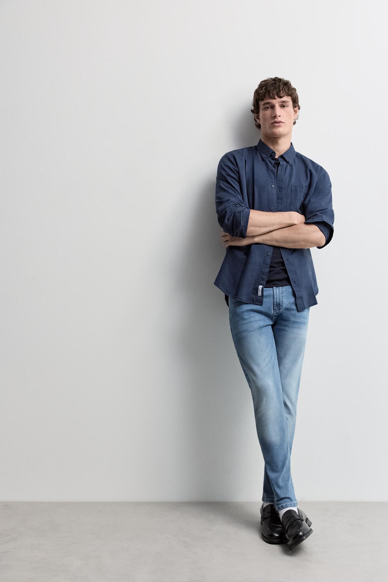 Skinny jeans — CORNFLOWER BLUE