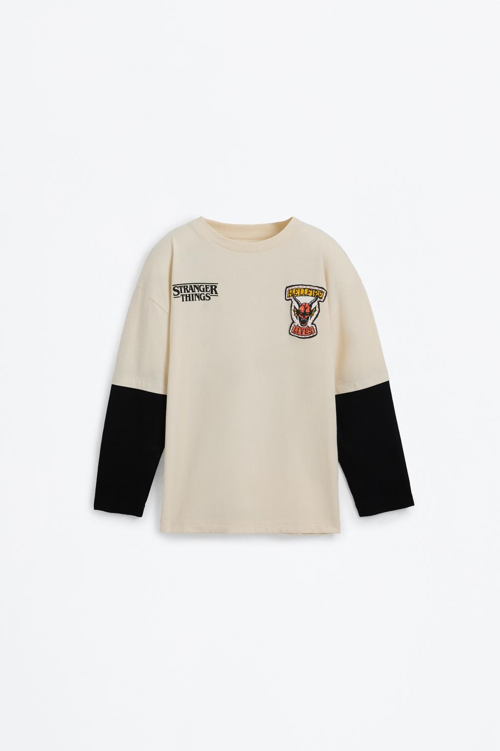Camiseta Stranger Things™/© Netflix doble manga
