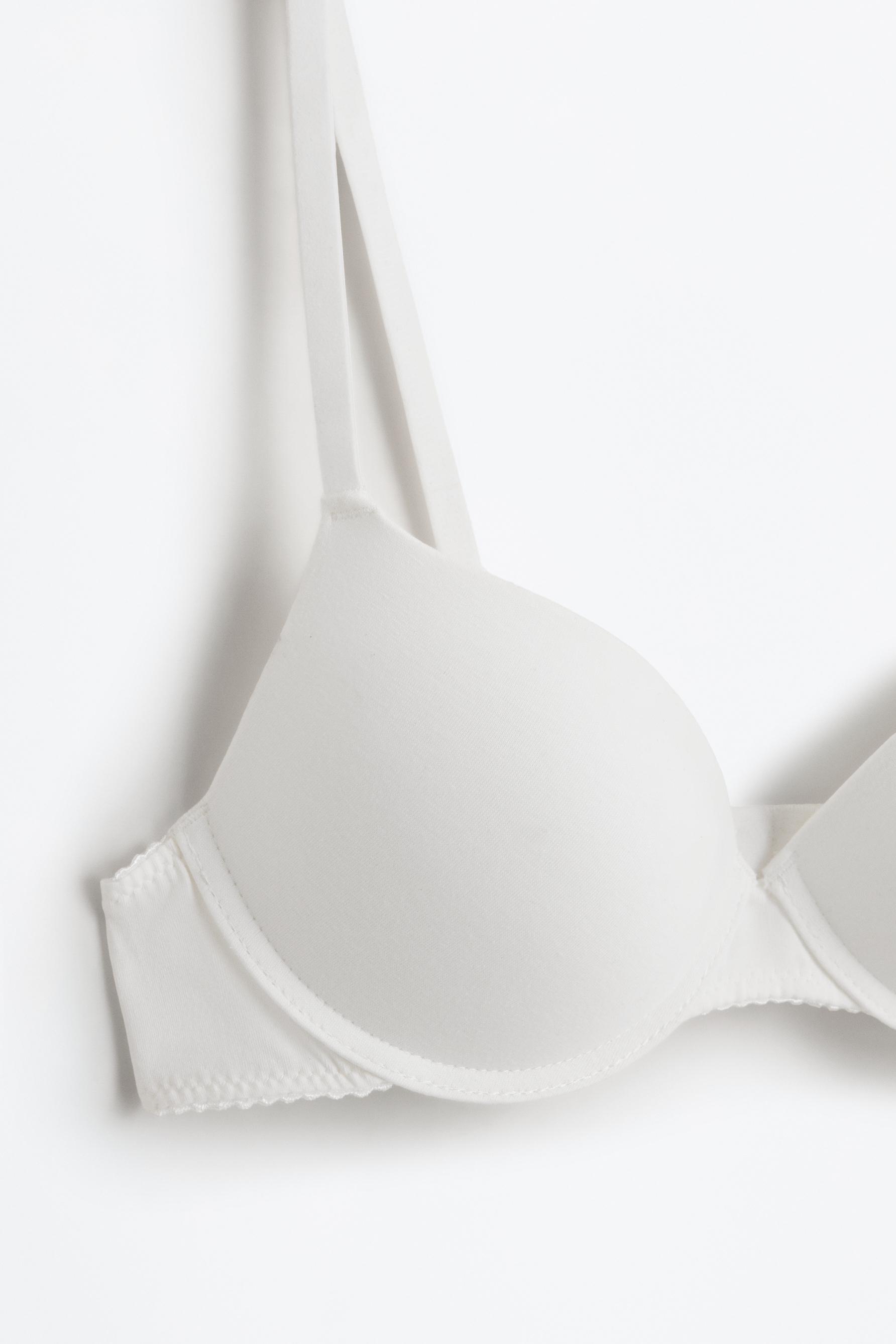 Basic bra — WHITE