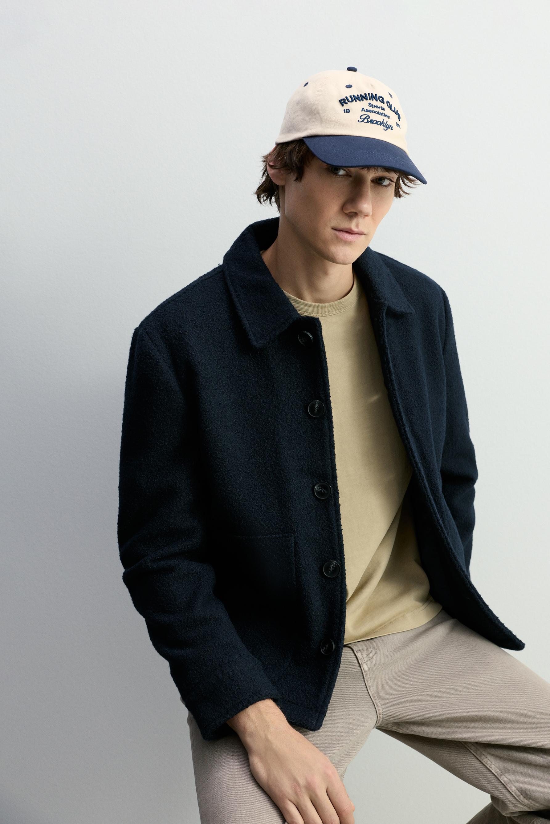 Gorra contraste bordado