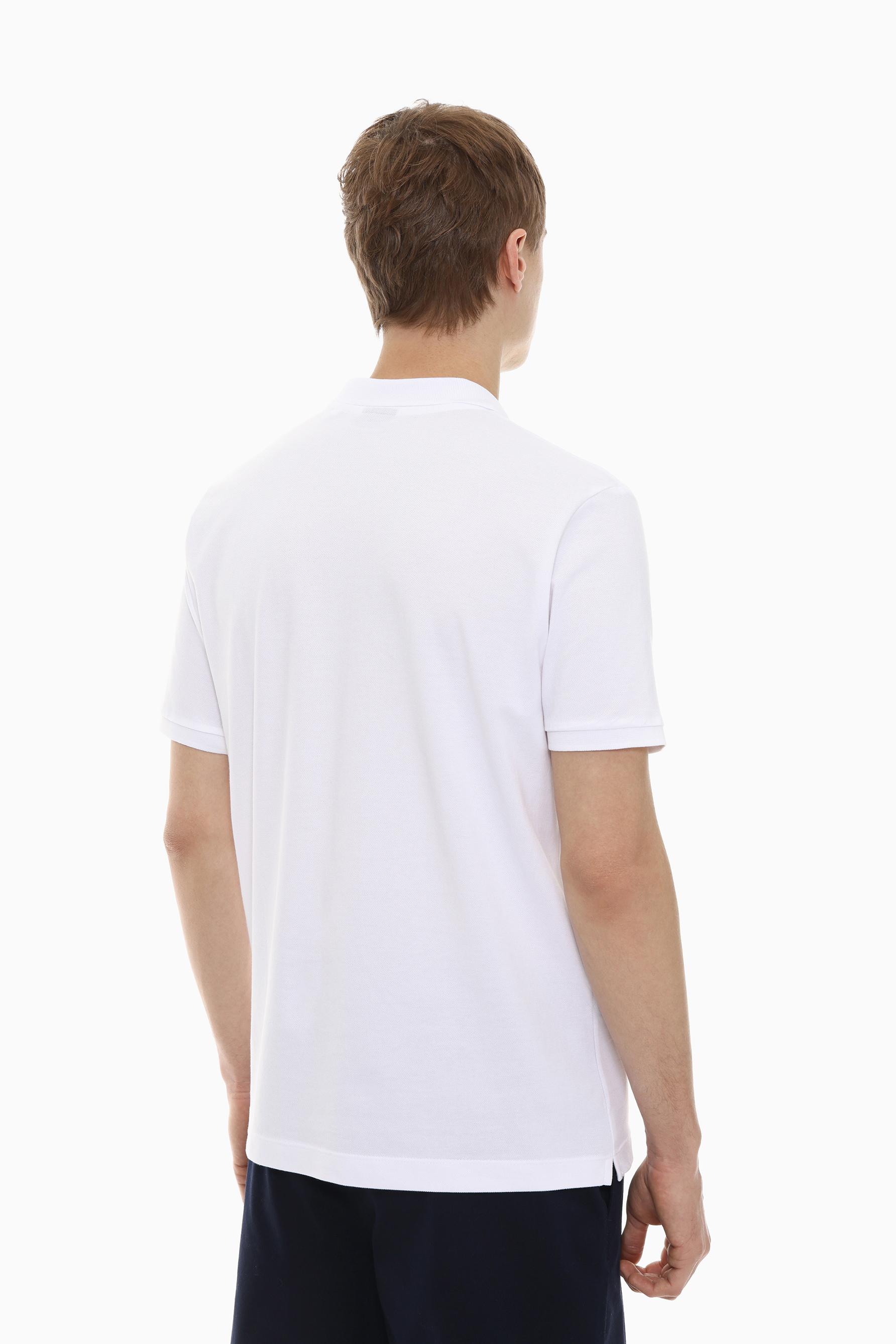 Basic polo shirt — WHITE
