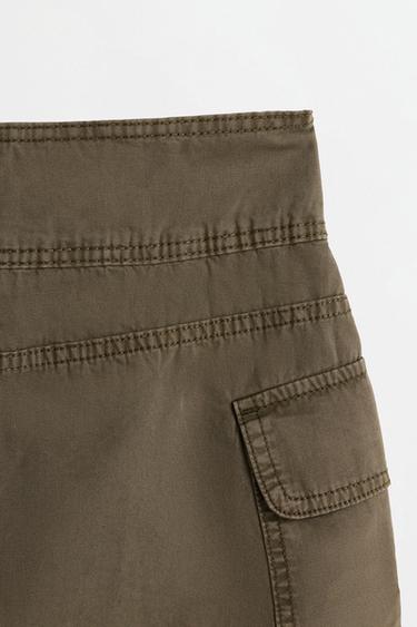 Cargo skirt — DARK KHAKI 6