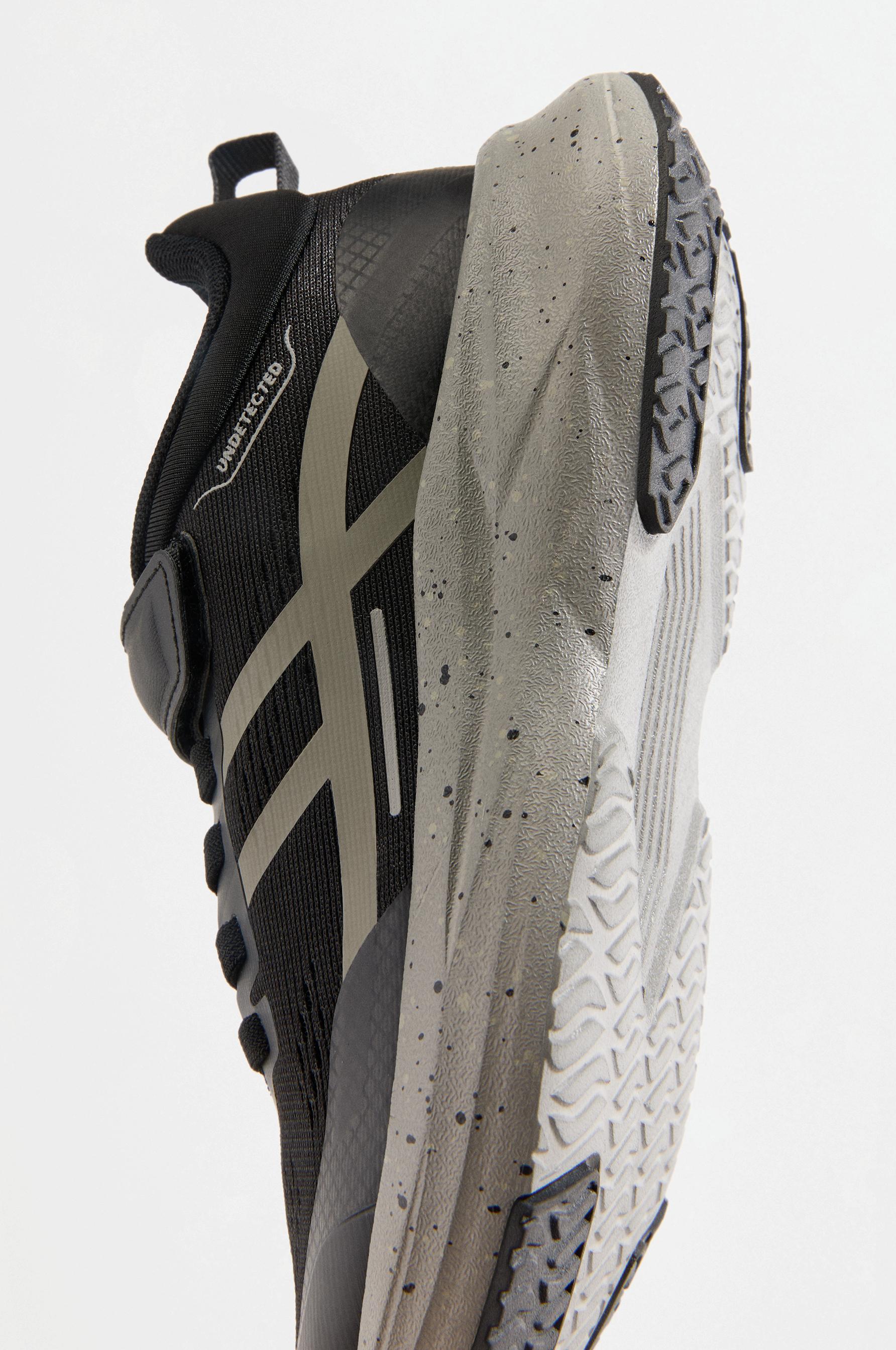 Technical fabric sneakers — BLACK