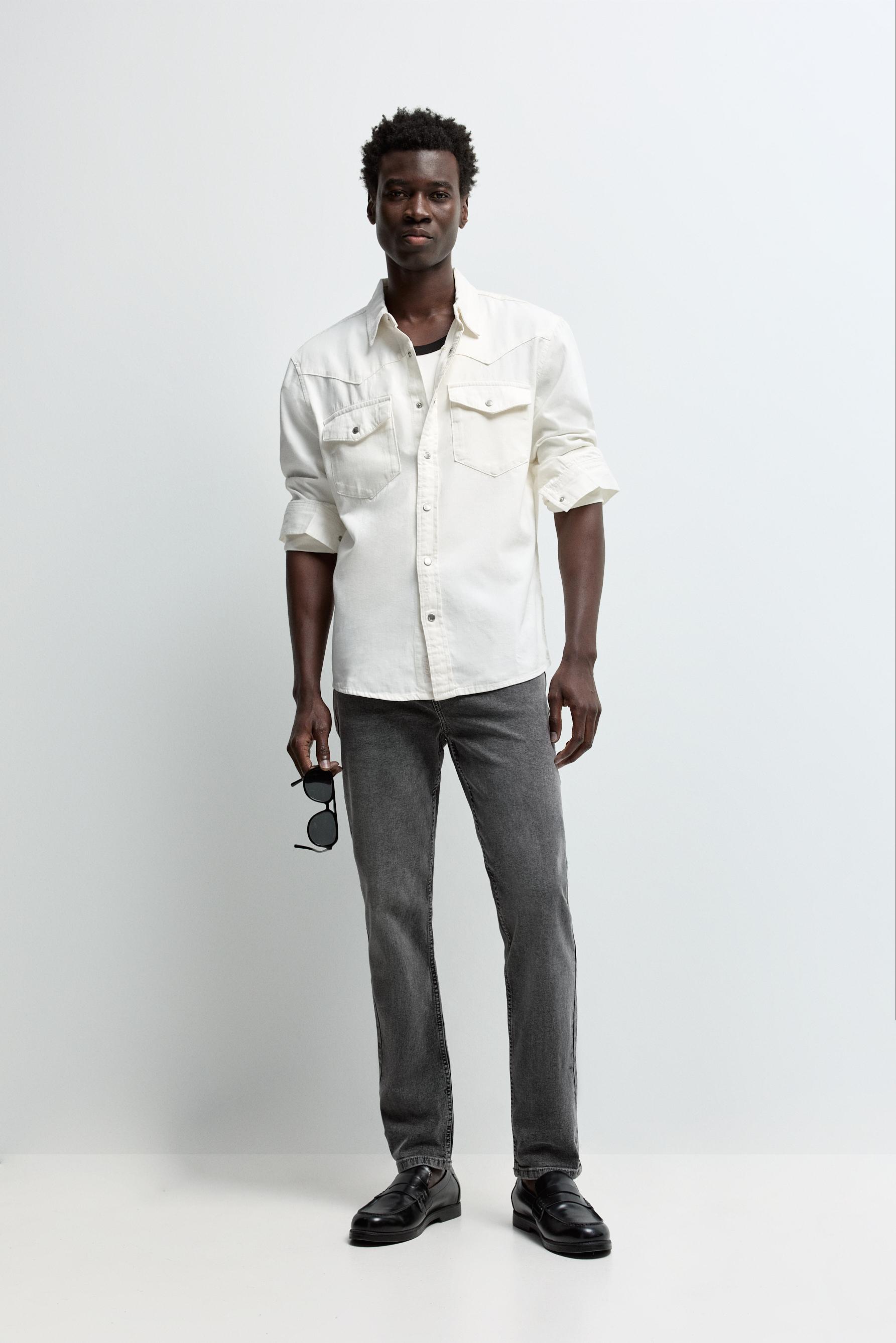 Slim fit jeans — PALE GREY
