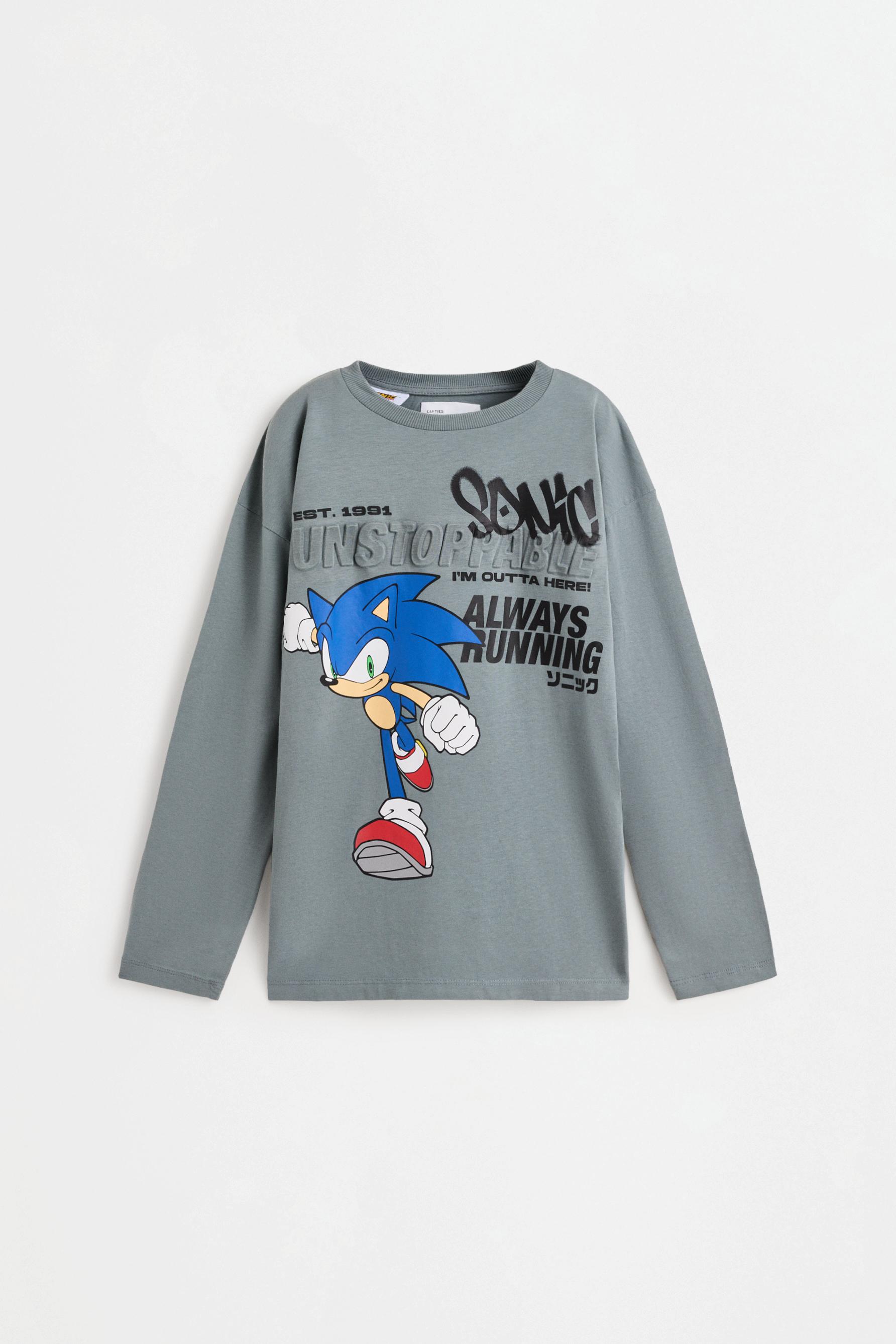 Camiseta SONIC™ | SEGA texto relieve