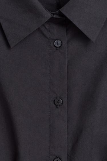 Midi shirt dress — BLACK 7